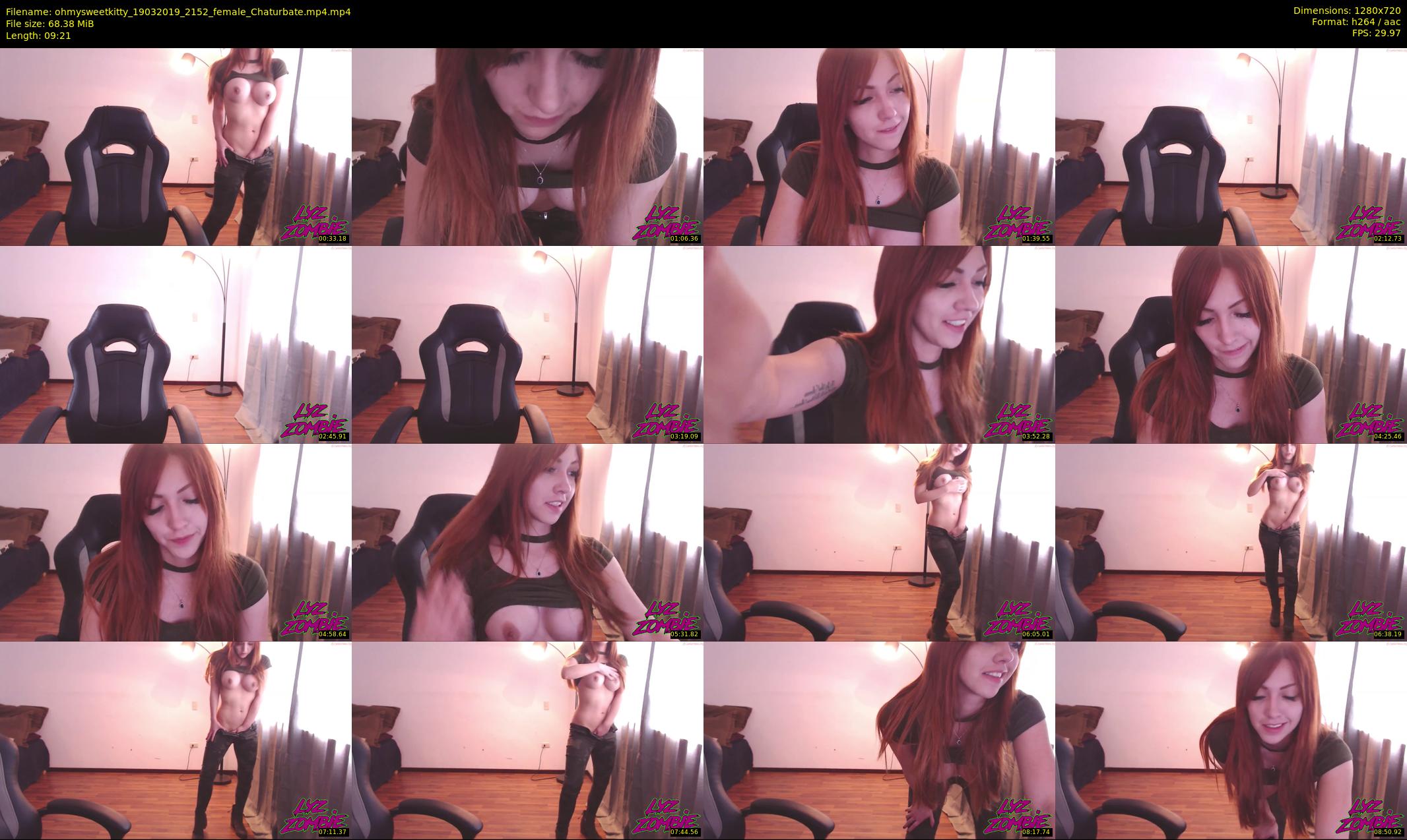 ohmysweetkitty — 10 minute Chaturbate female cam show recording, 720p, Mar 19, 2019