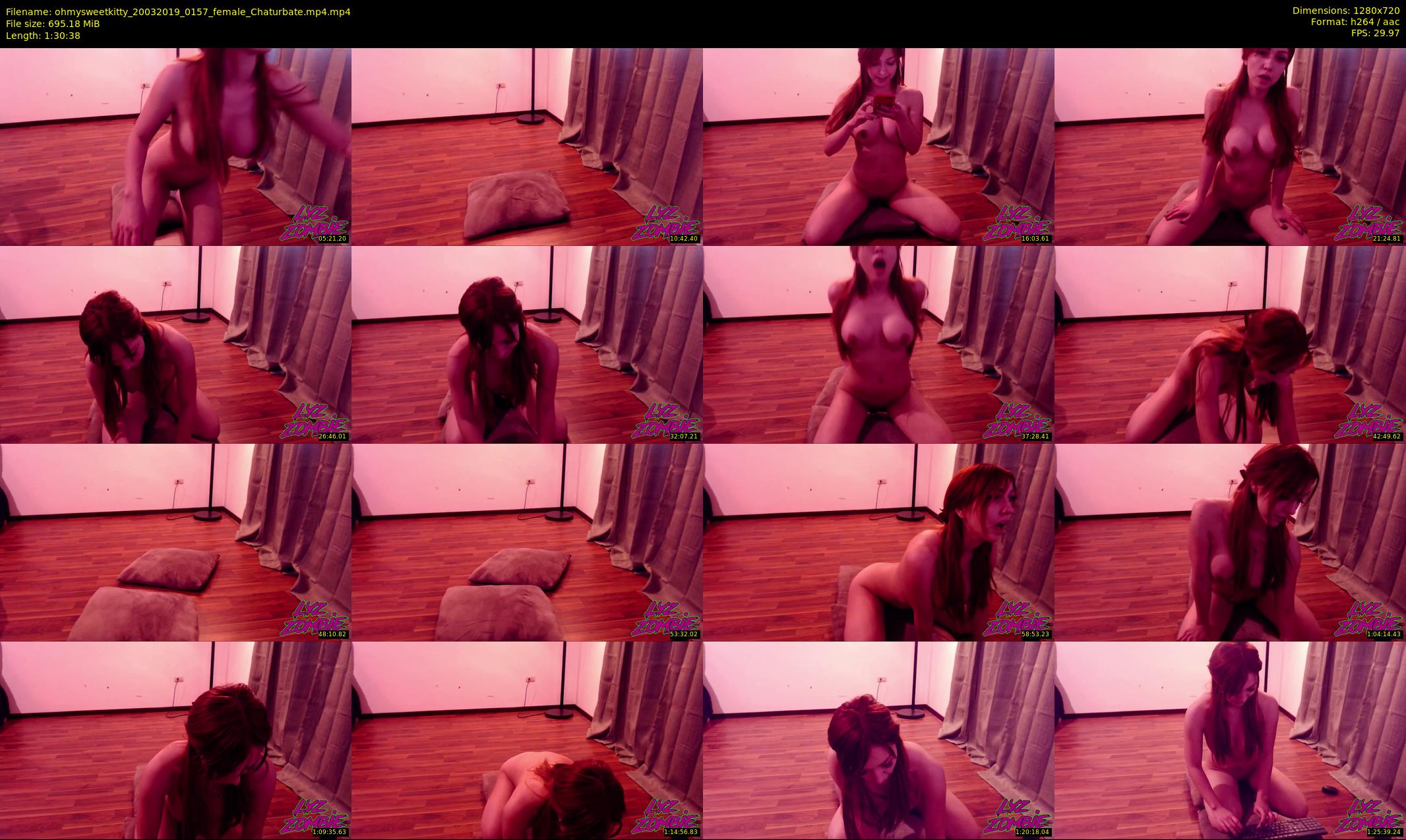 ohmysweetkitty — 91 minute Chaturbate female cam show recording, 720p, Mar 20, 2019