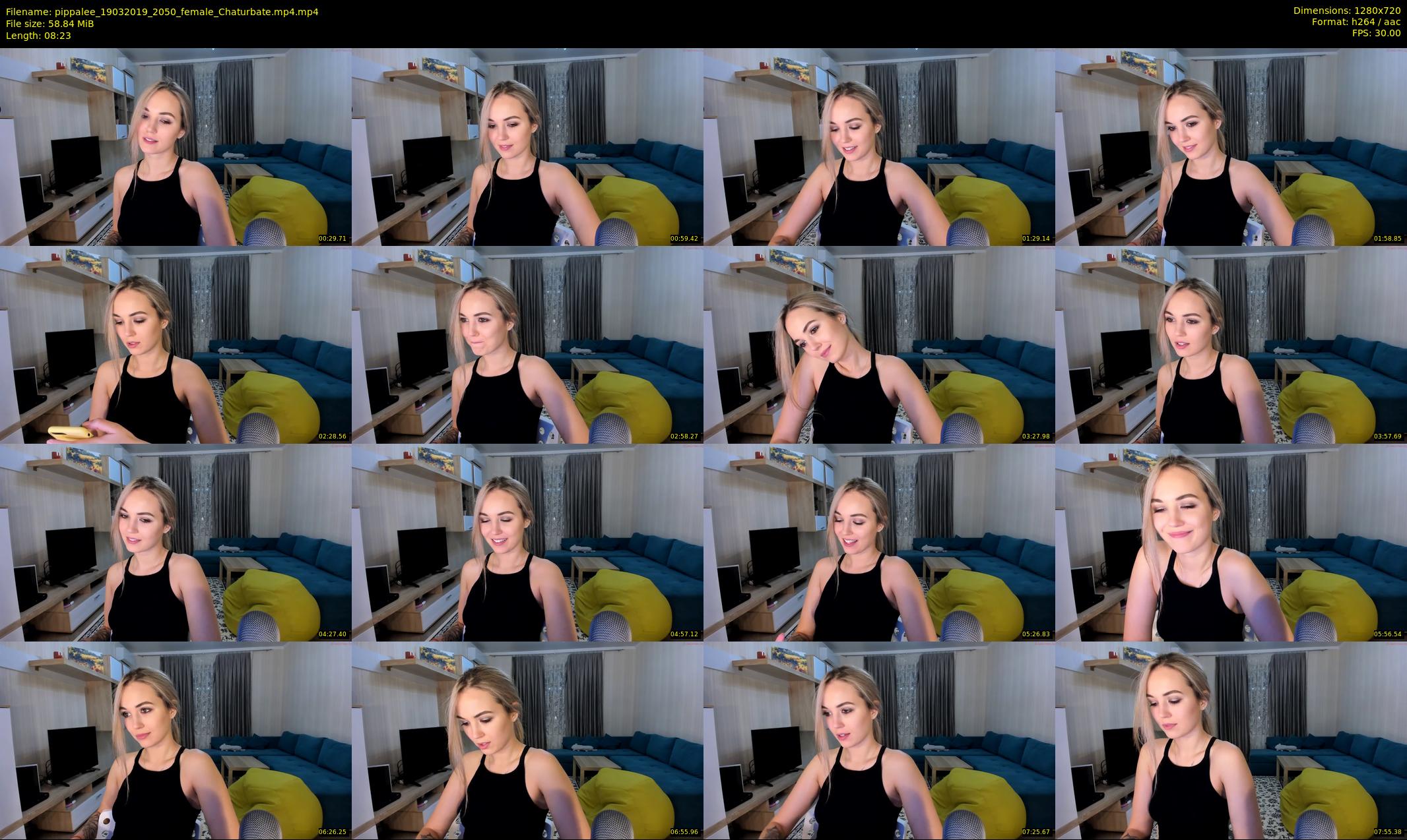 pippalee — 9 minute Chaturbate female cam show recording, 720p, Mar 19, 2019