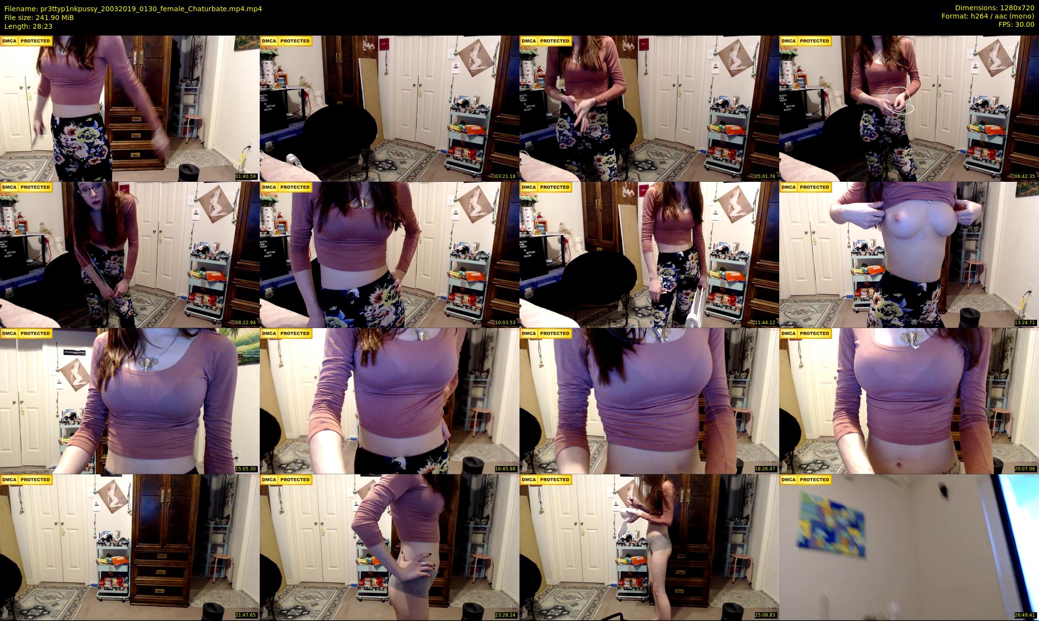 pr3ttyp1nkpussy — 29 minute Chaturbate couple cam show recording, 720p, Mar 20, 2019