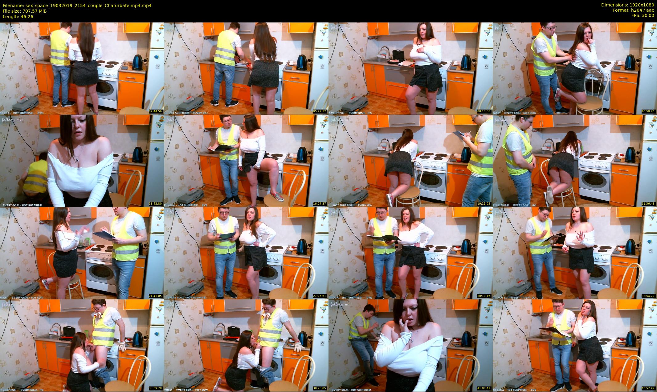 sex_space — 47 minute Chaturbate couple cam show recording, 1080p, Mar 19, 2019