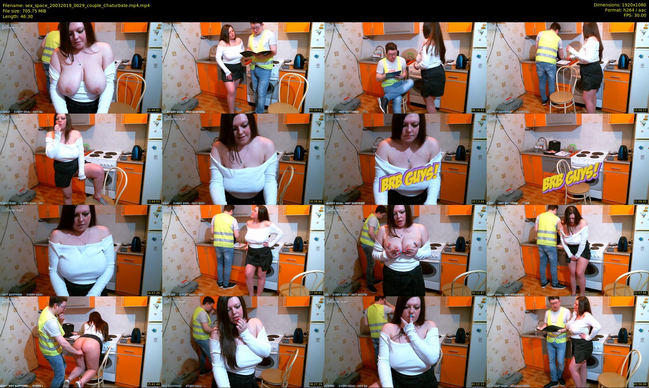 sex_space — 47 minute Chaturbate couple cam show recording, 1080p, Mar 20, 2019