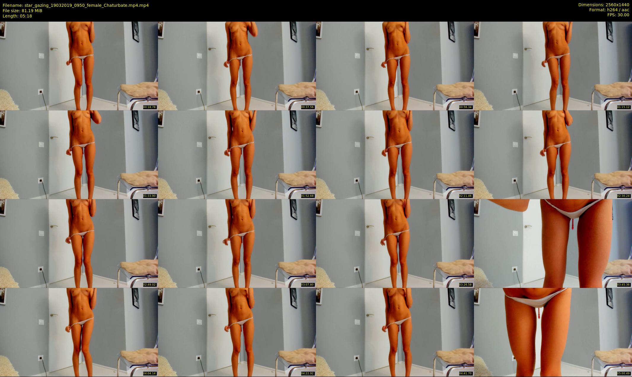 star_gazing — 6 minute Chaturbate female cam show recording, 1080p, Mar 19, 2019