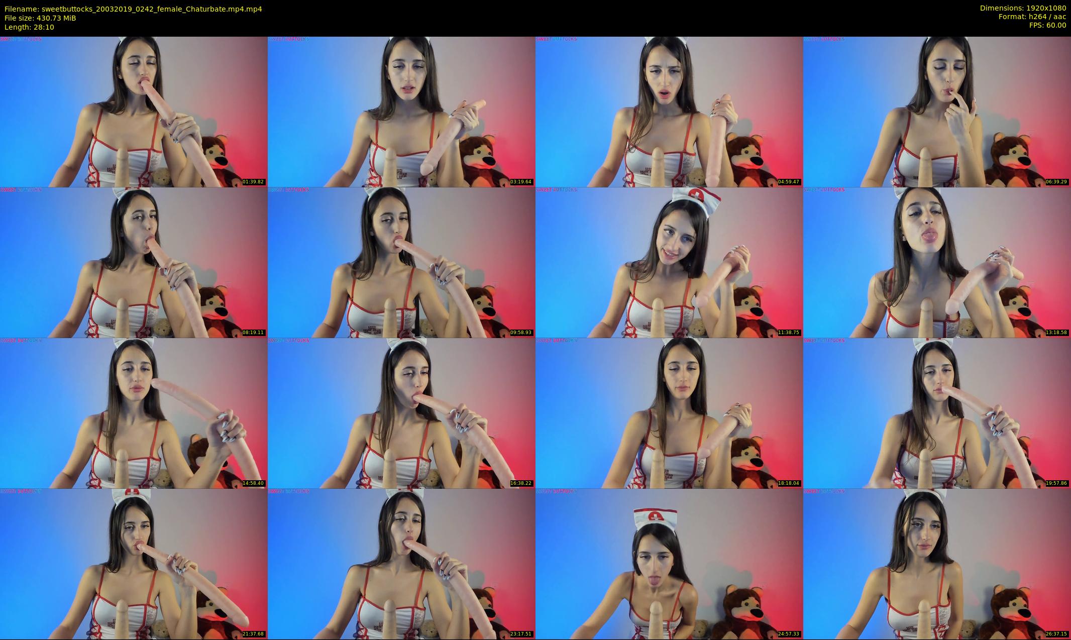 sweetbuttocks — 29 minute Chaturbate female cam show recording, 1080p, Mar 20, 2019