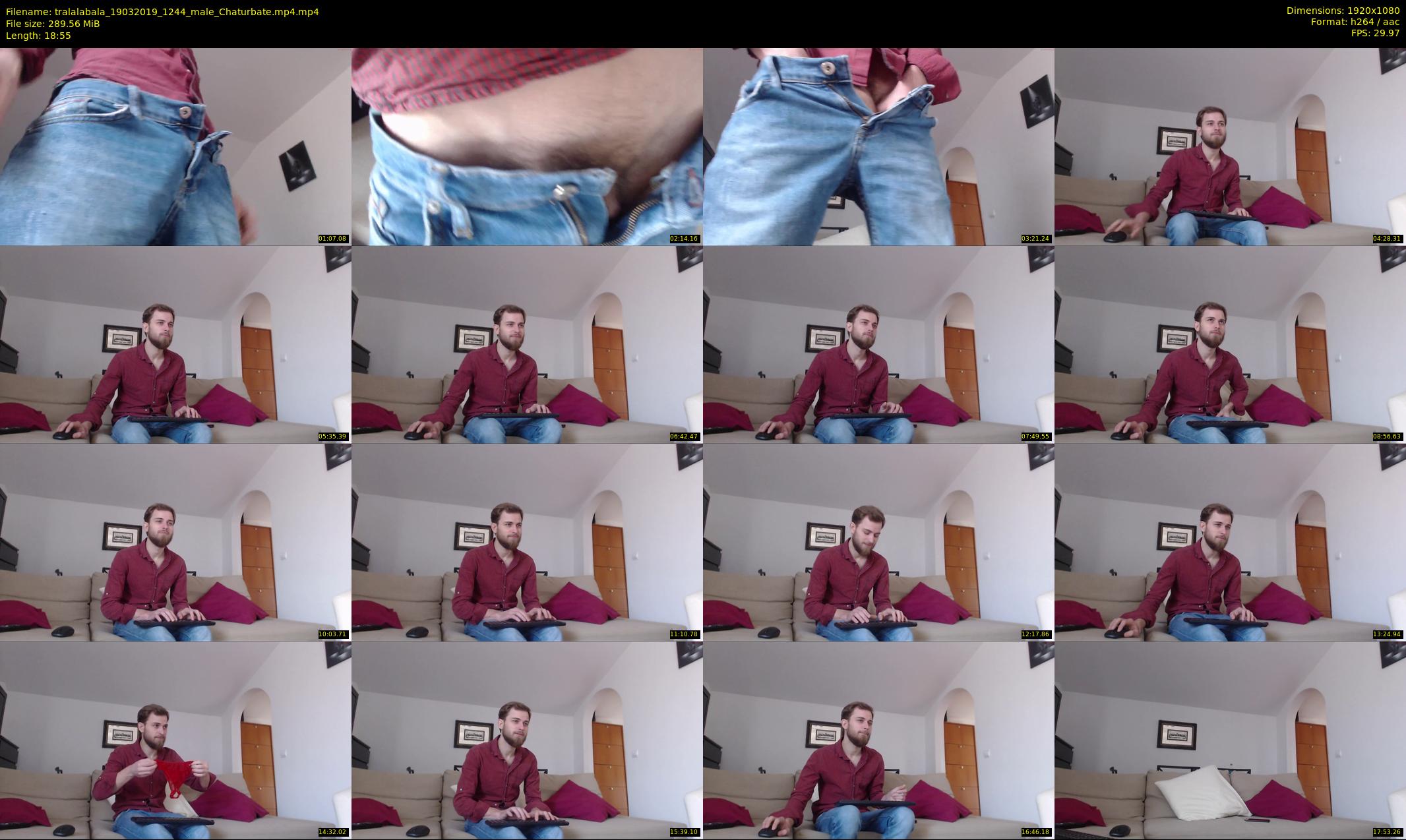 tralalabala — 19 minute Chaturbate male cam show recording, 1080p, Mar 19, 2019