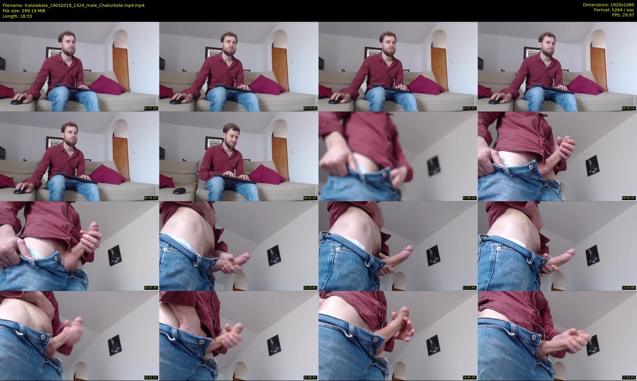 tralalabala — 19 minute Chaturbate male cam show recording, 1080p, Mar 19, 2019