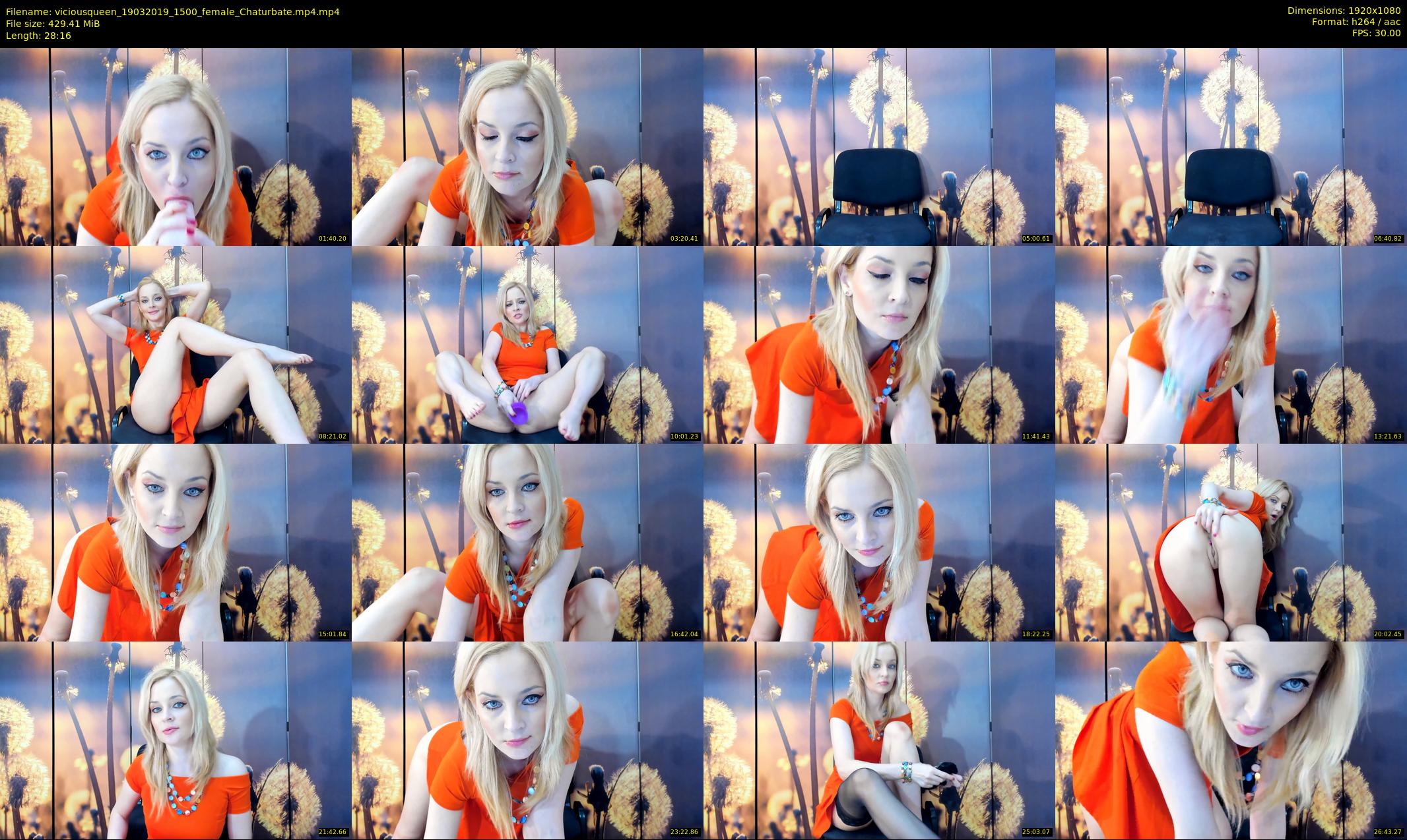 viciousqueen — 29 minute Chaturbate female cam show recording, 1080p, Mar 19, 2019