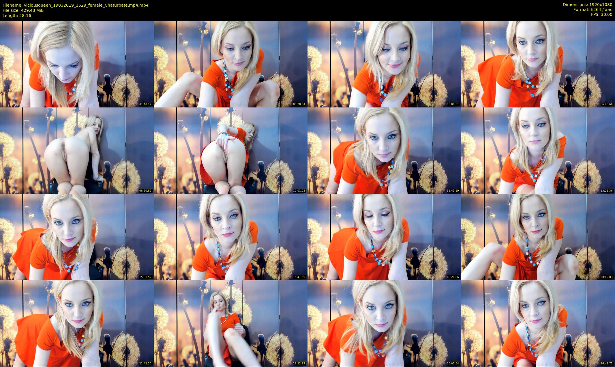 viciousqueen — 29 minute Chaturbate female cam show recording, 1080p, Mar 19, 2019