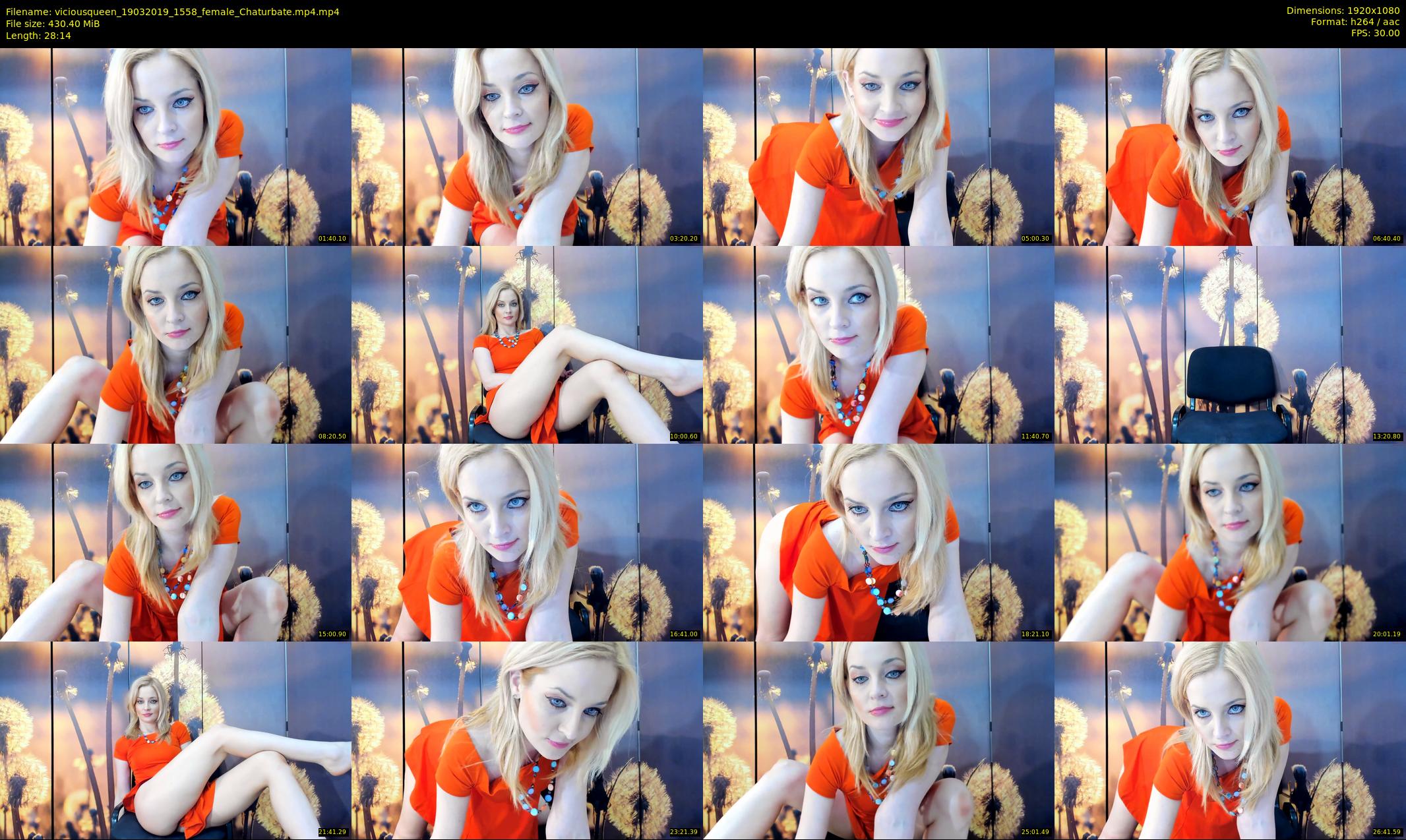 viciousqueen — 29 minute Chaturbate female cam show recording, 1080p, Mar 19, 2019