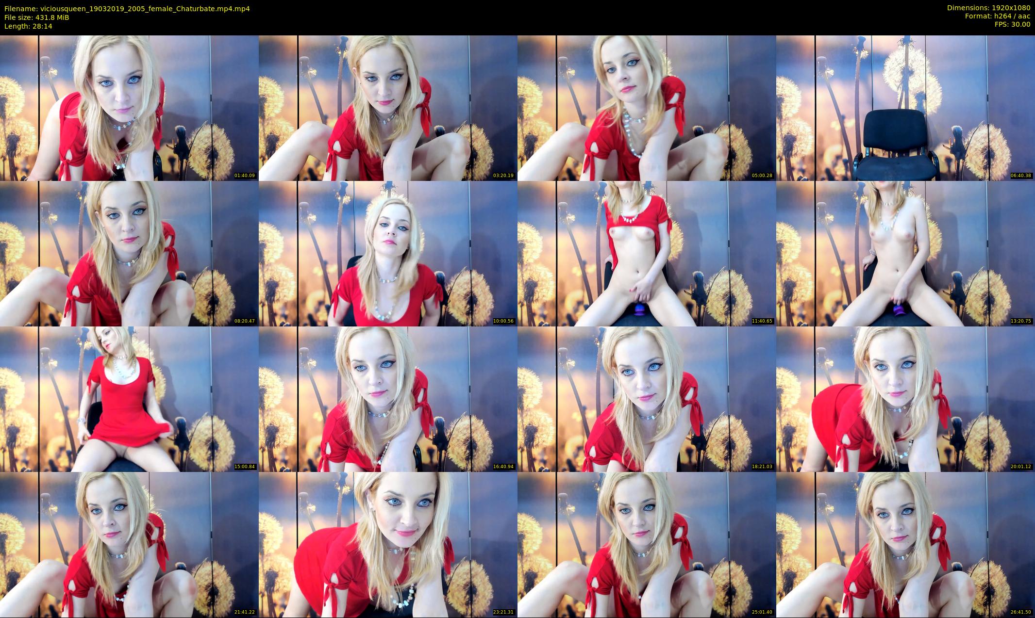 viciousqueen — 29 minute Chaturbate female cam show recording, 1080p, Mar 19, 2019