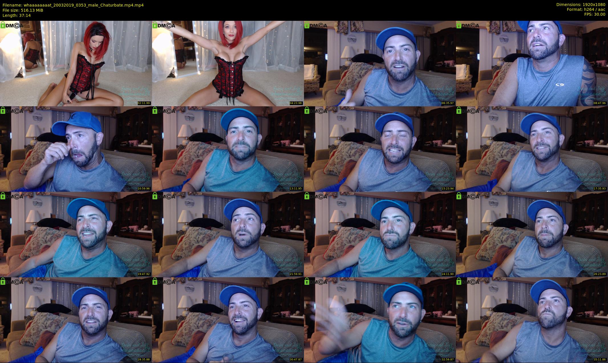 whaaaaaaaat — 38 minute Chaturbate couple cam show recording, 1080p, Mar 20, 2019