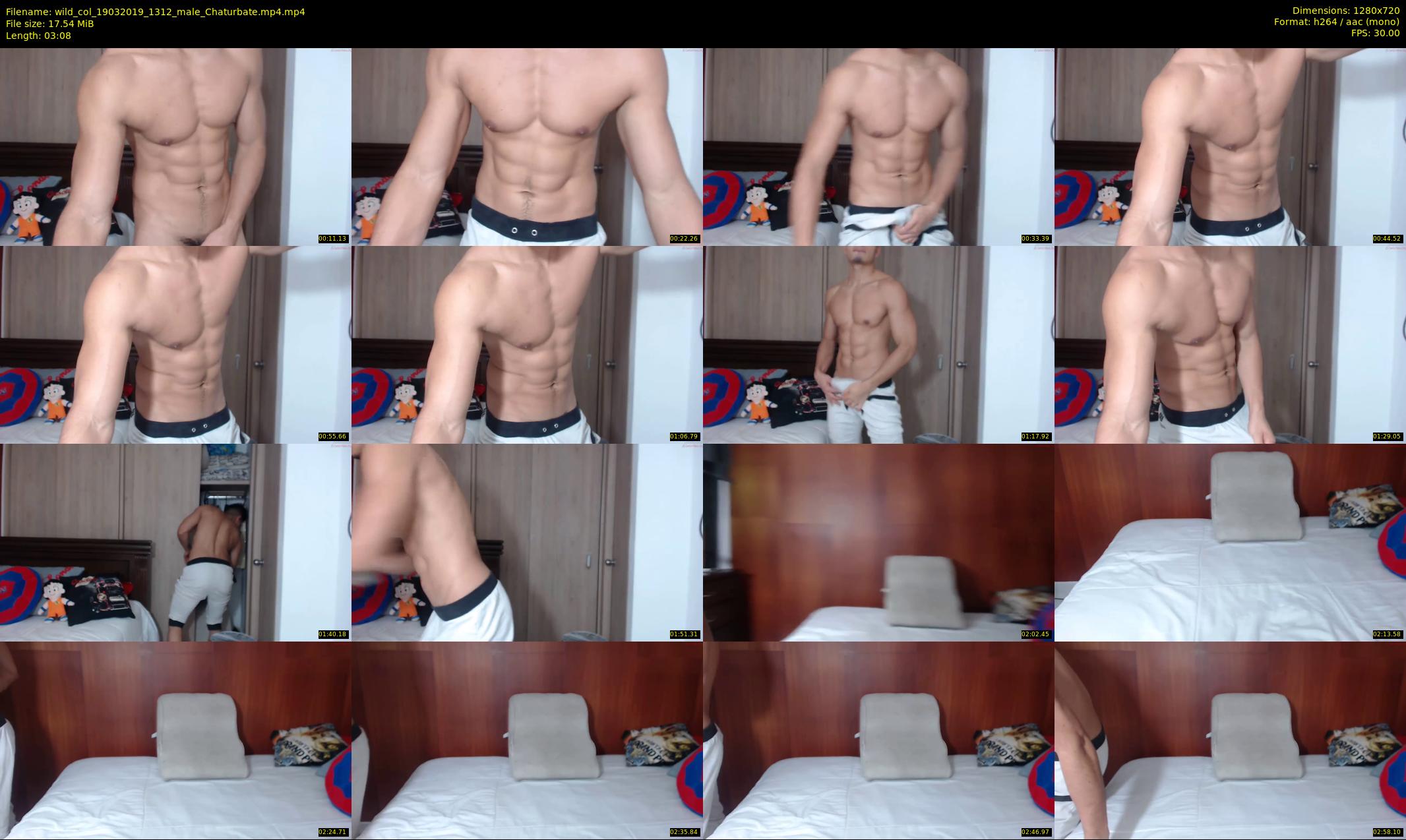 wild_col — 4 minute Chaturbate male cam show recording, 720p, Mar 19, 2019