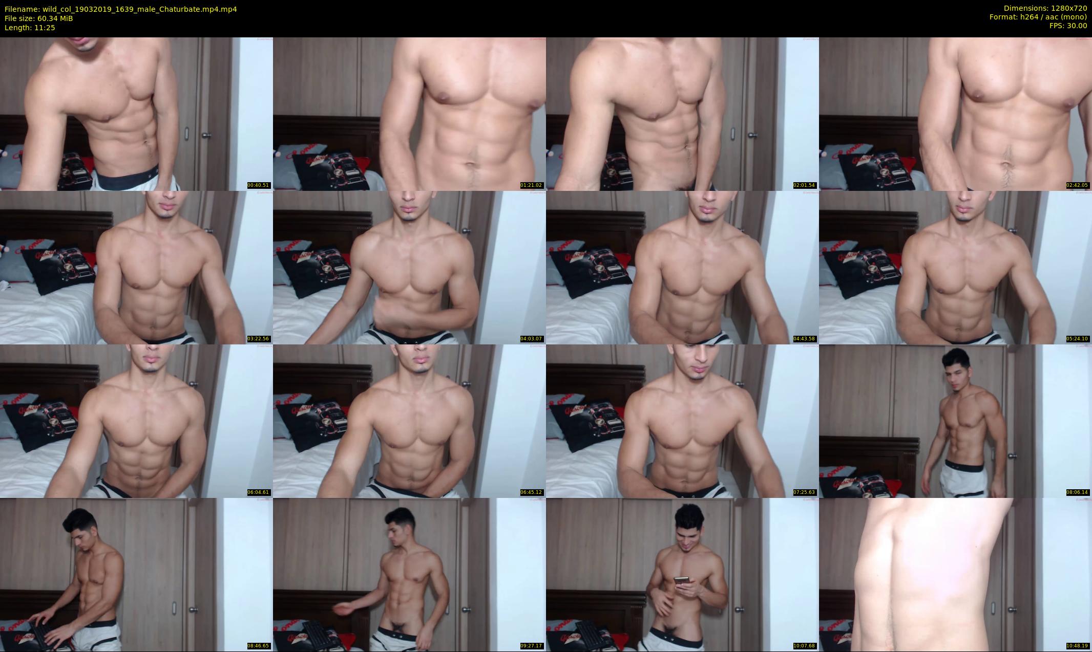 wild_col — 12 minute Chaturbate male cam show recording, 720p, Mar 19, 2019