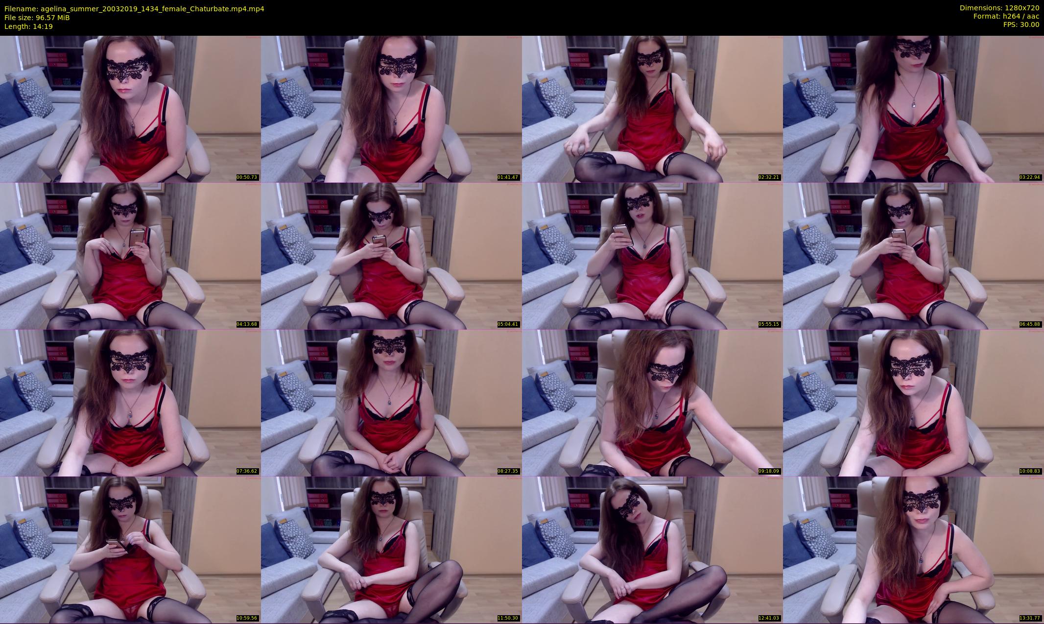 agelina_summer — 15 minute Chaturbate female cam show recording, 720p, Mar 20, 2019