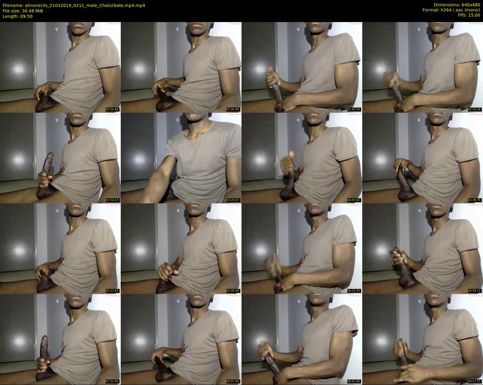 ahnoreclis — 10 minute Chaturbate male cam show recording, 480p, Mar 21, 2019
