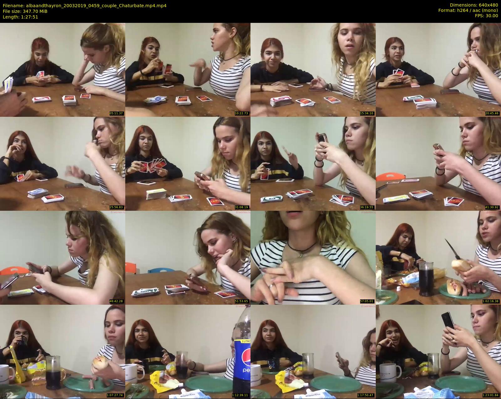 albaandthayron — 88 minute Chaturbate couple cam show recording, 480p, Mar 20, 2019