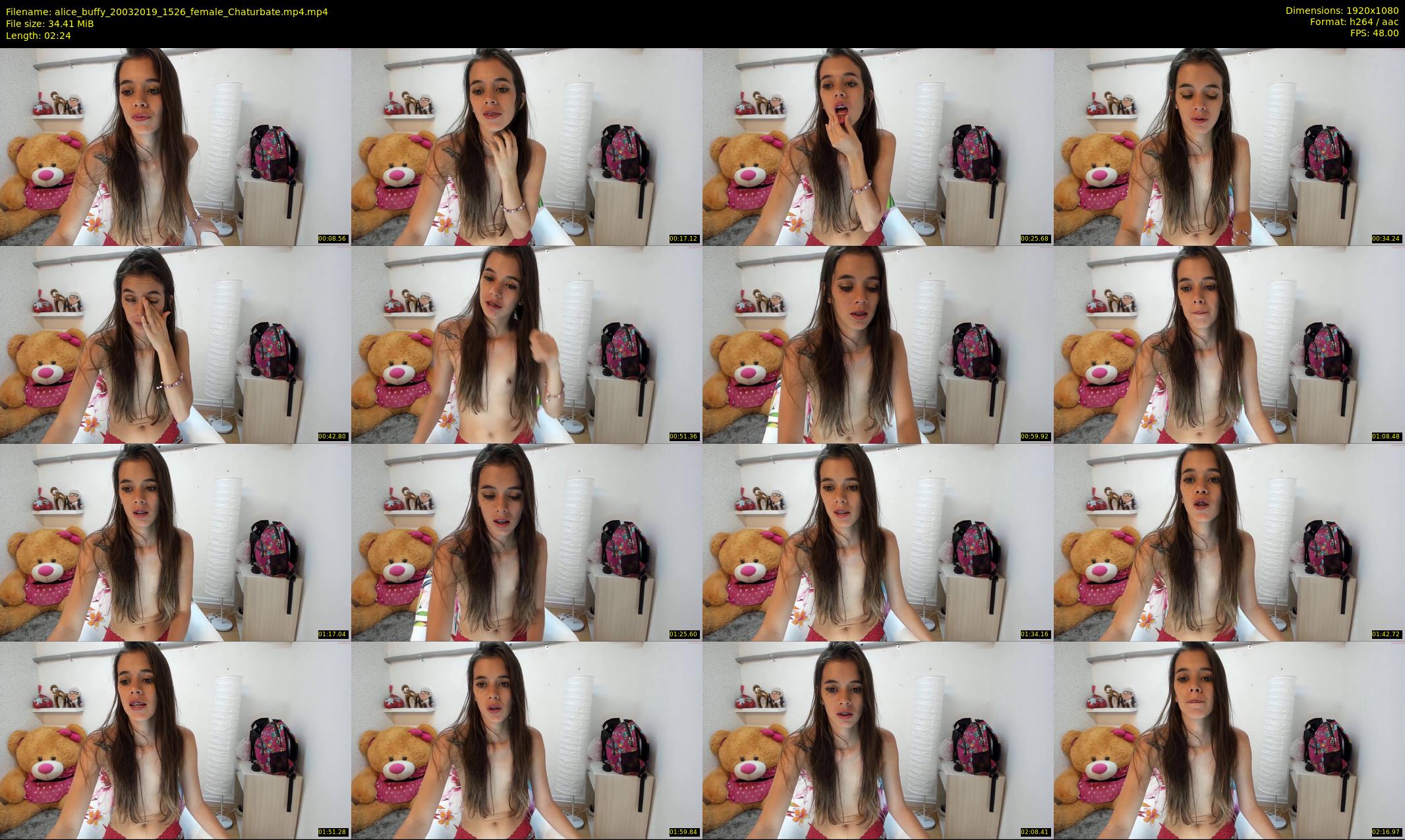 alice_buffy — 3 minute Chaturbate female cam show recording, 1080p, Mar 20, 2019