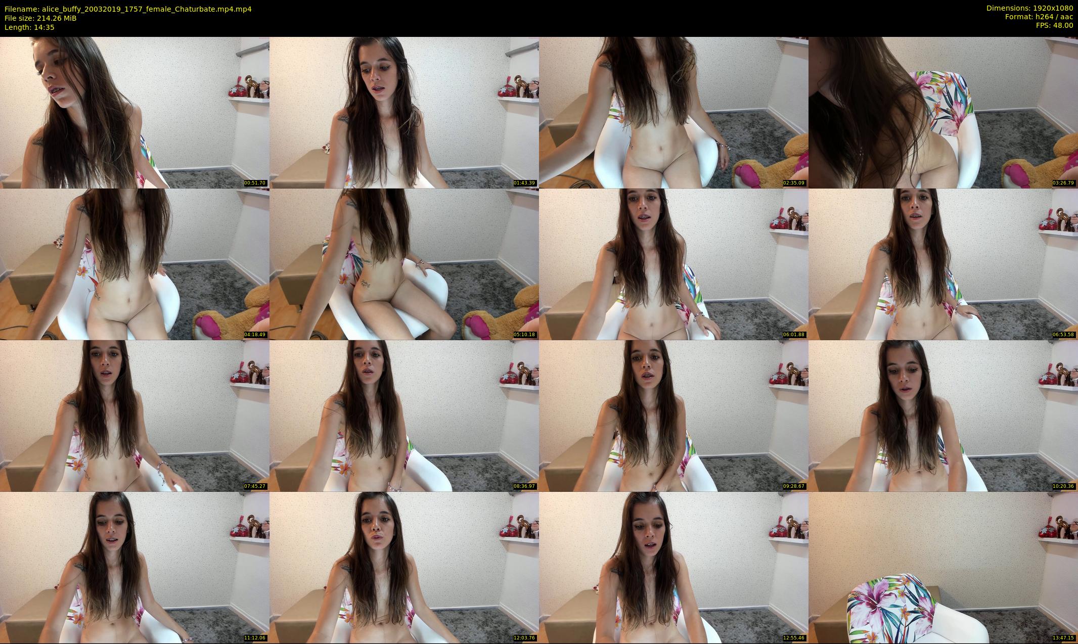 alice_buffy — 15 minute Chaturbate female cam show recording, 1080p, Mar 20, 2019