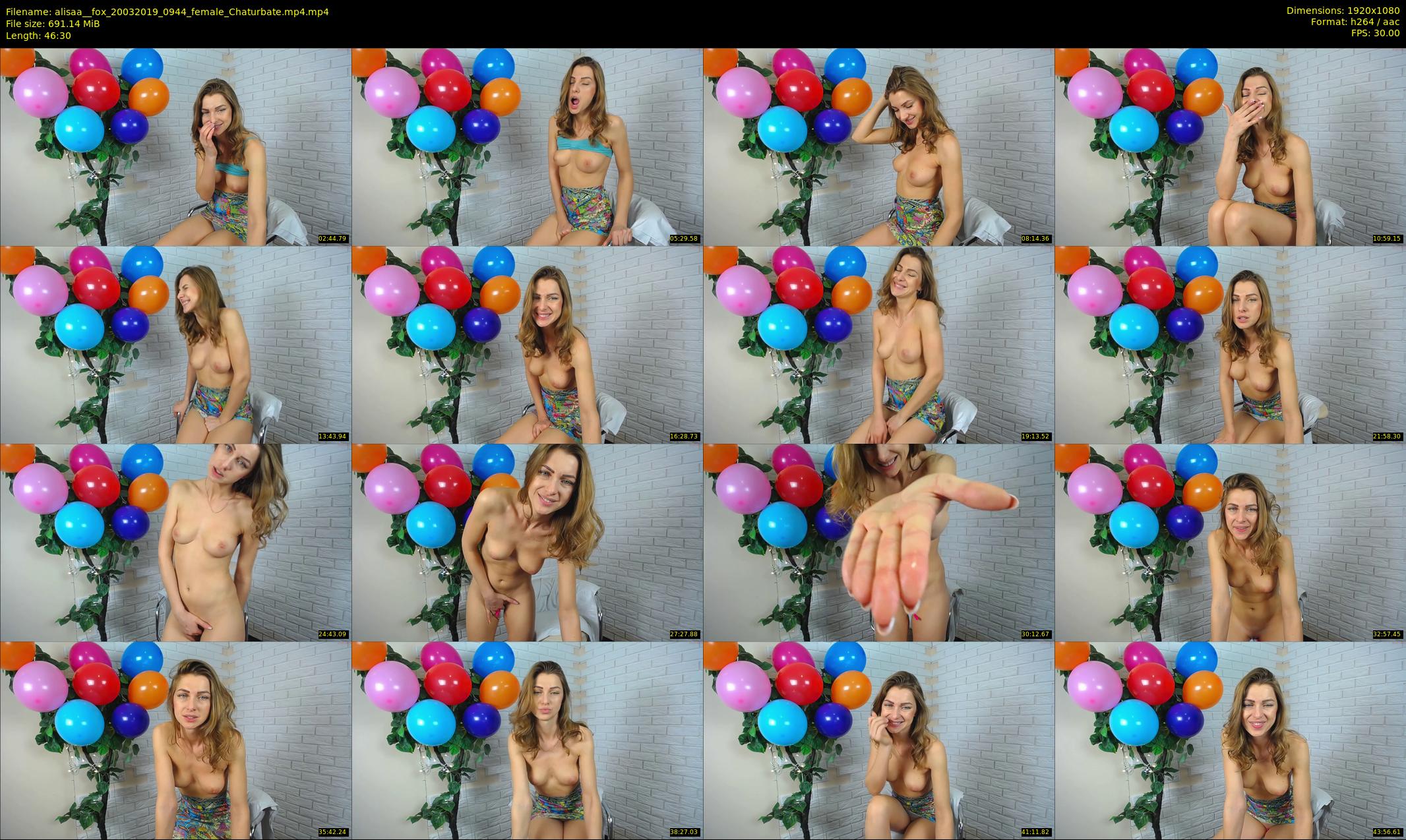 alisaa__fox — 47 minute Chaturbate female cam show recording, 1080p, Mar 20, 2019