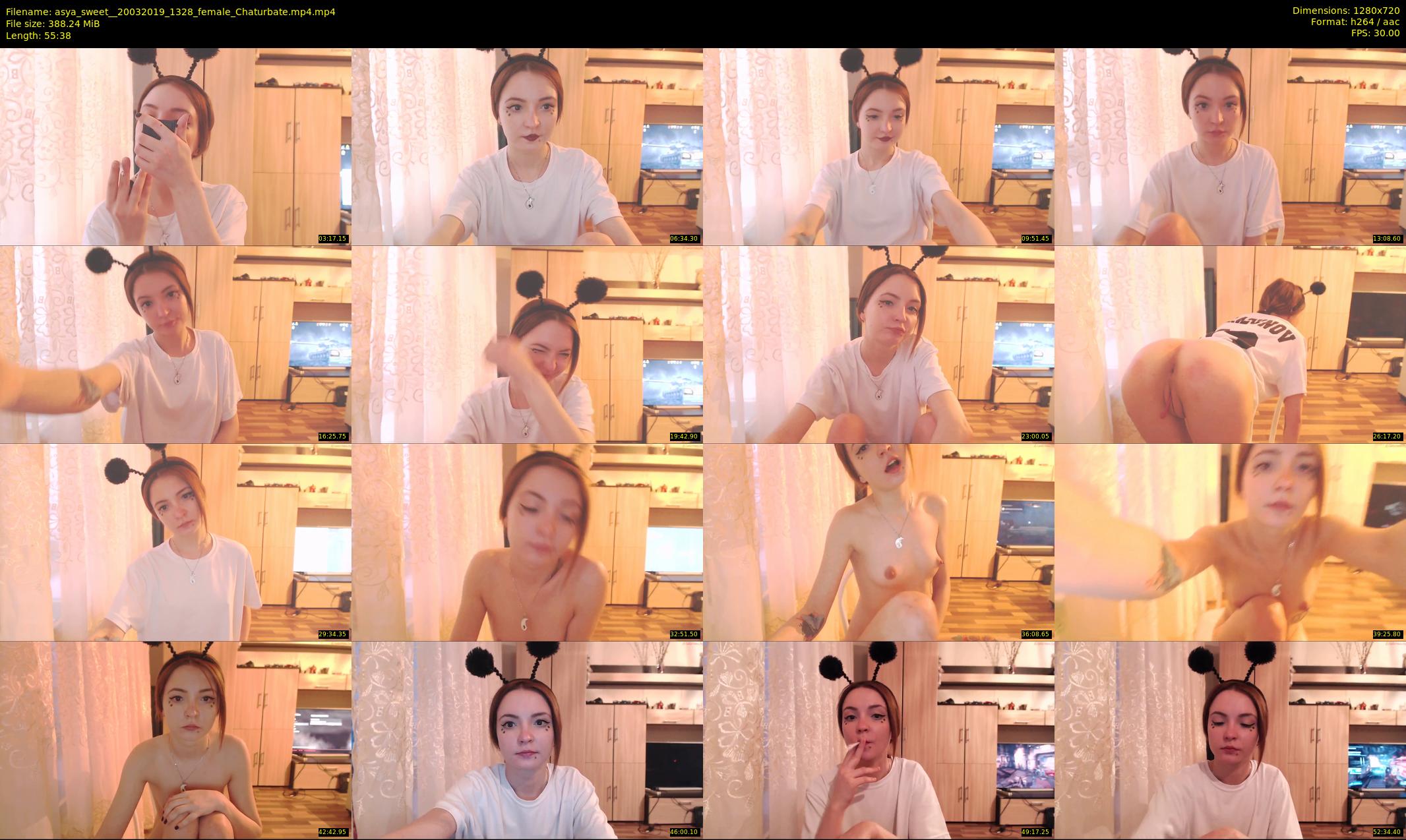 asya_sweet_ — 56 minute Chaturbate female cam show recording, 720p, Mar 20, 2019