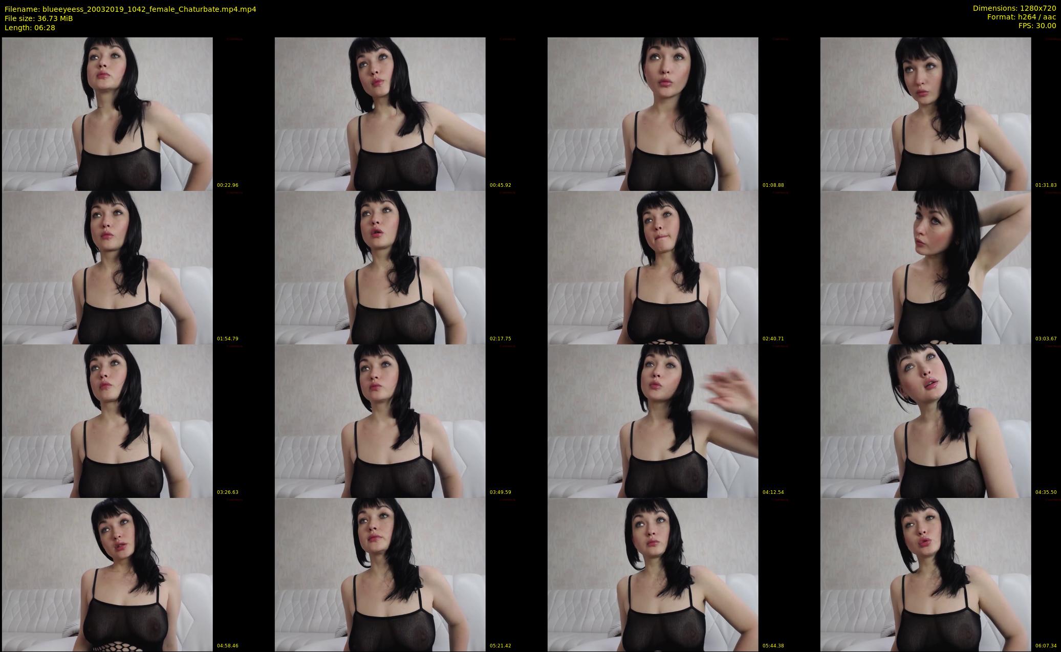 blueeyeess — 7 minute Chaturbate female cam show recording, 720p, Mar 20, 2019