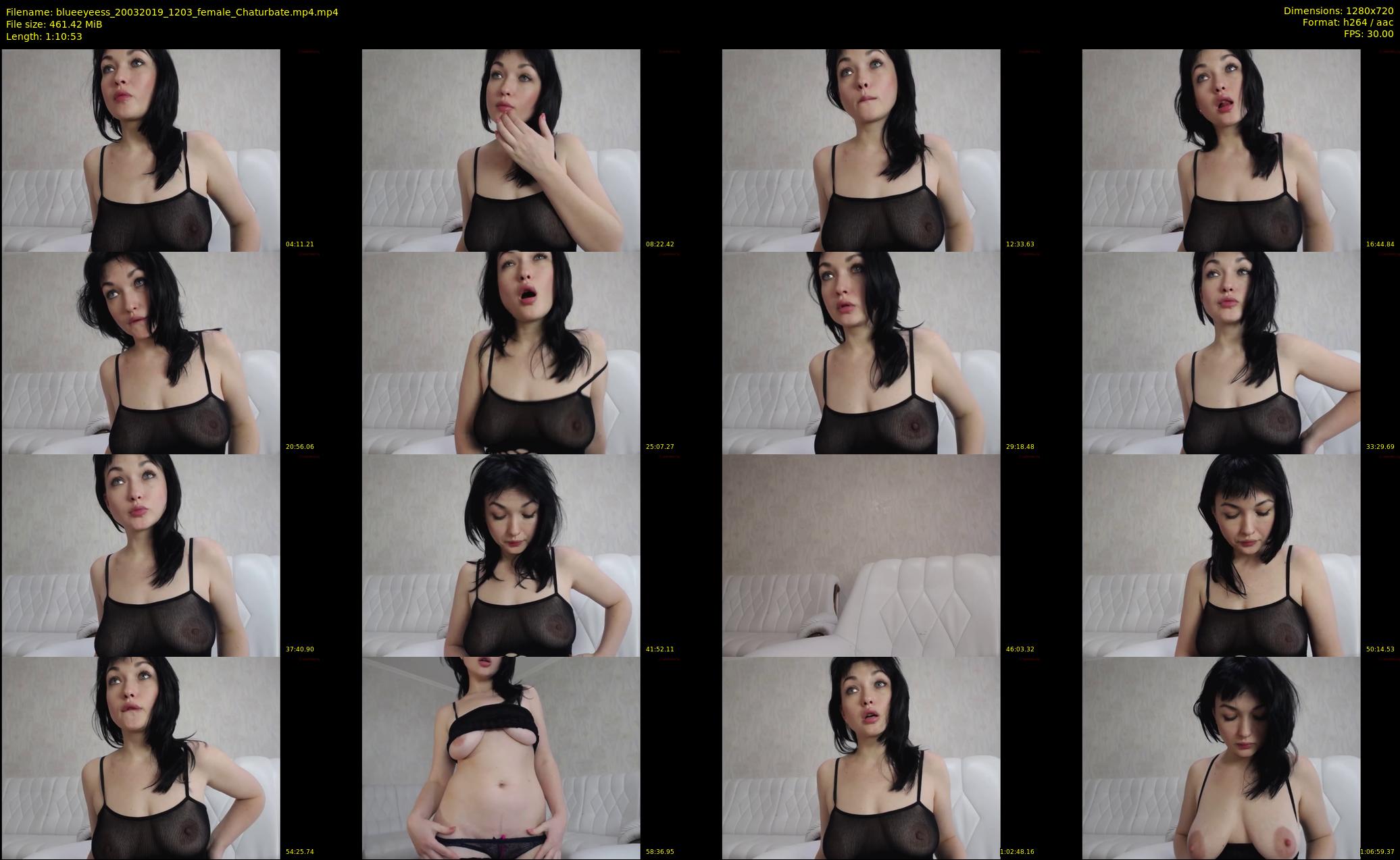 blueeyeess — 71 minute Chaturbate female cam show recording, 720p, Mar 20, 2019
