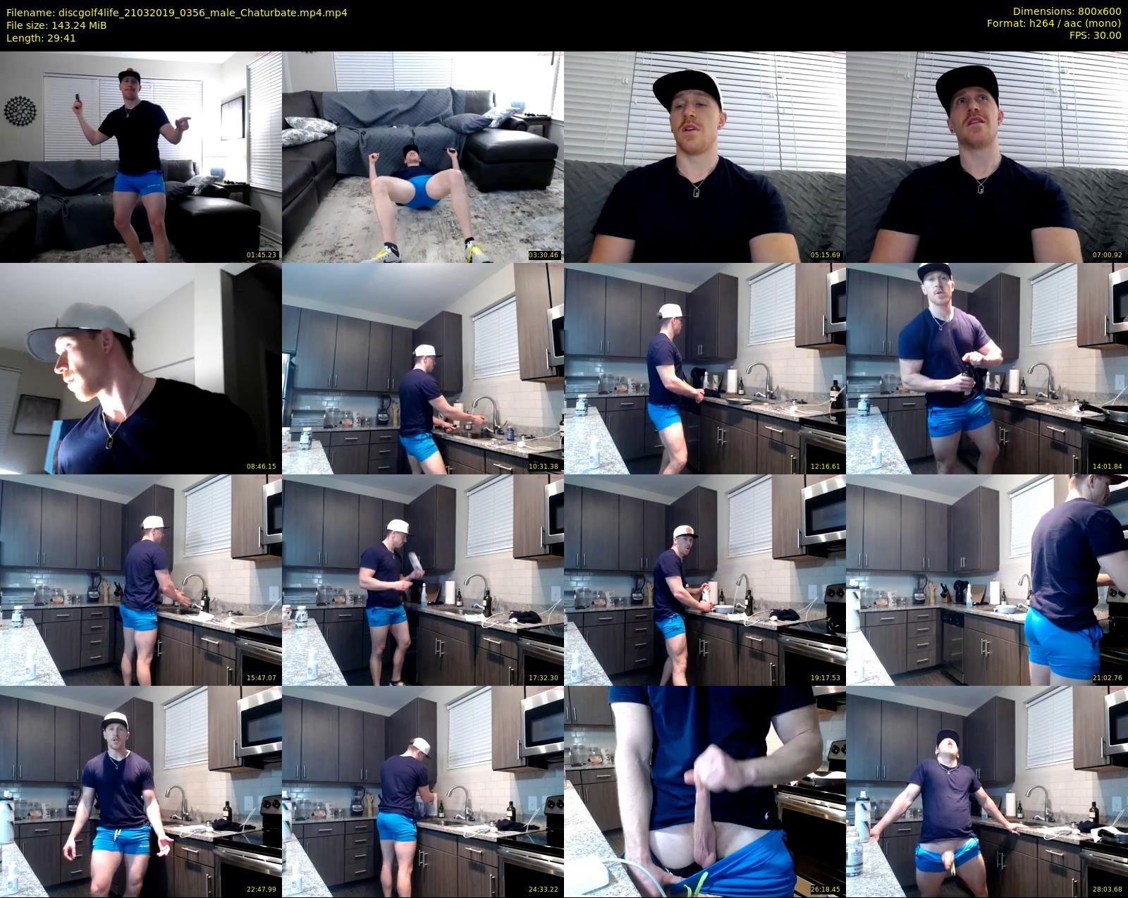 discgolf4life — 30 minute Chaturbate male cam show recording, 480p, Mar 21, 2019