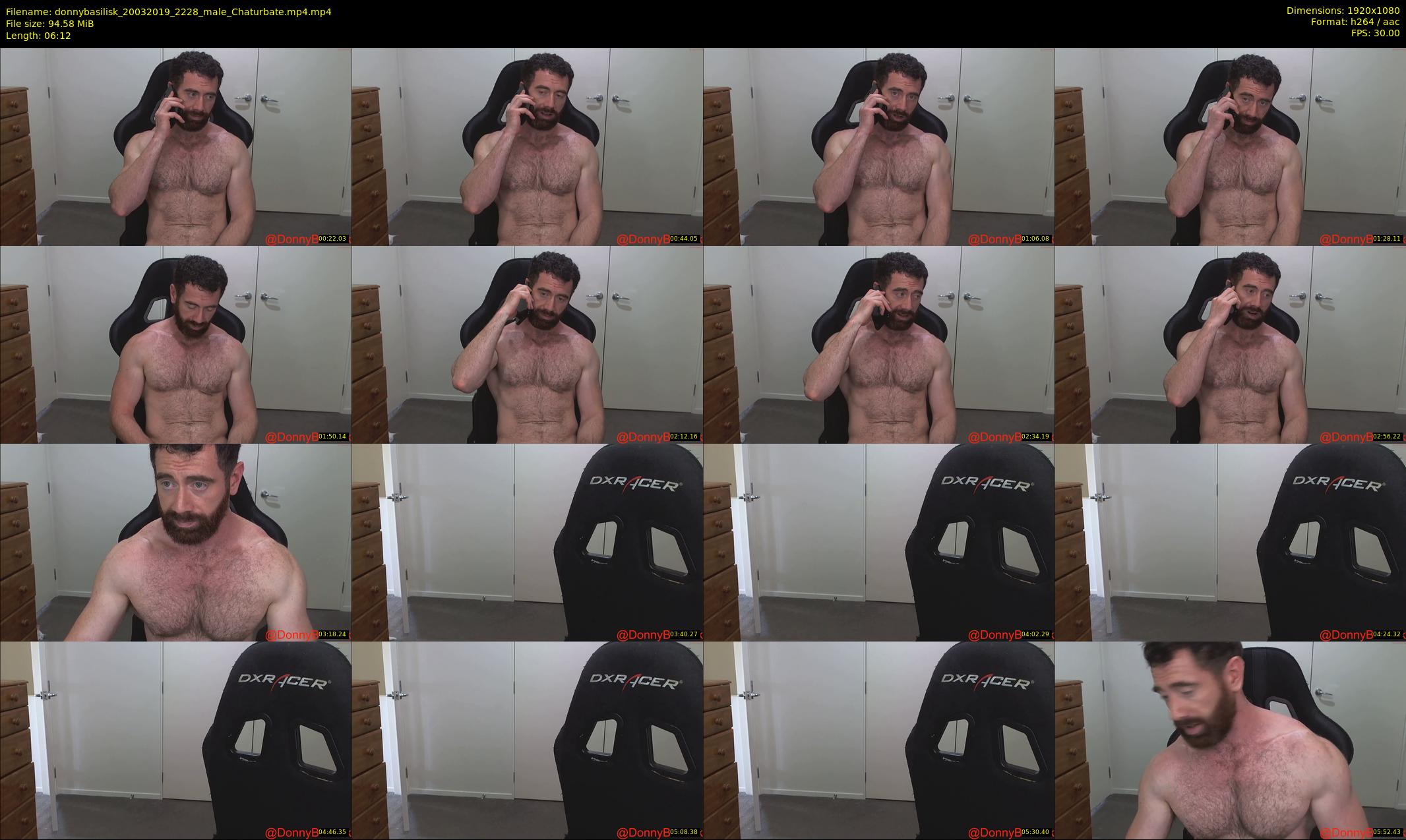 donnybasilisk — 7 minute Chaturbate male cam show recording, 1080p, Mar 20, 2019