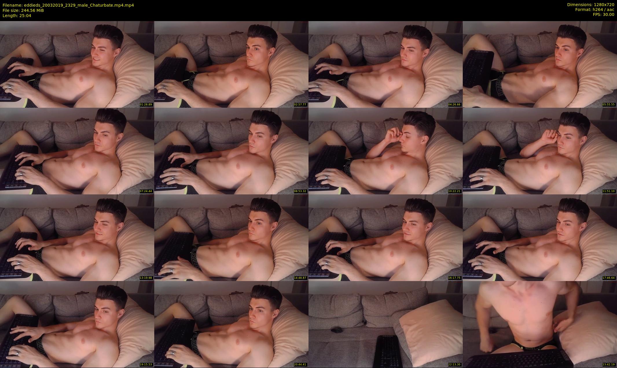 eddieds — 26 minute Chaturbate male cam show recording, 720p, Mar 20, 2019
