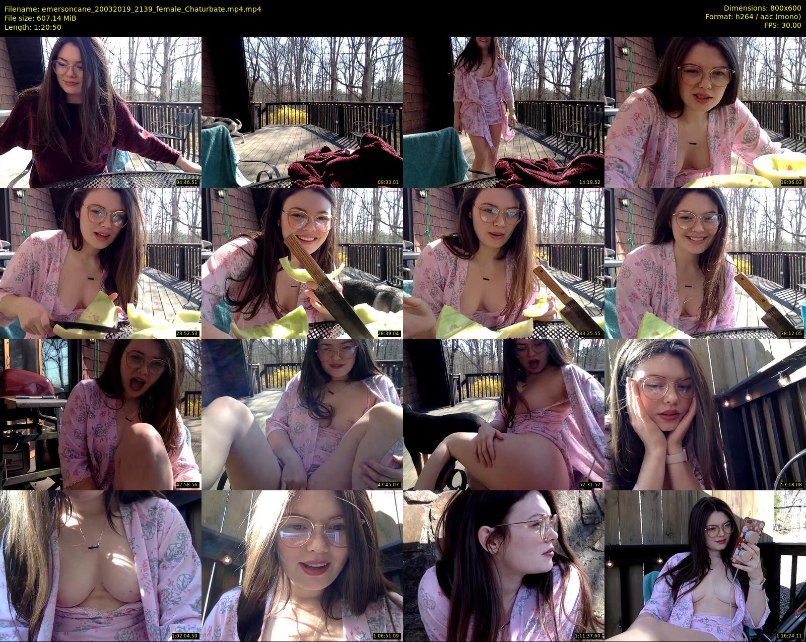emersoncane — 81 minute Chaturbate female cam show recording, 480p, Mar 20, 2019
