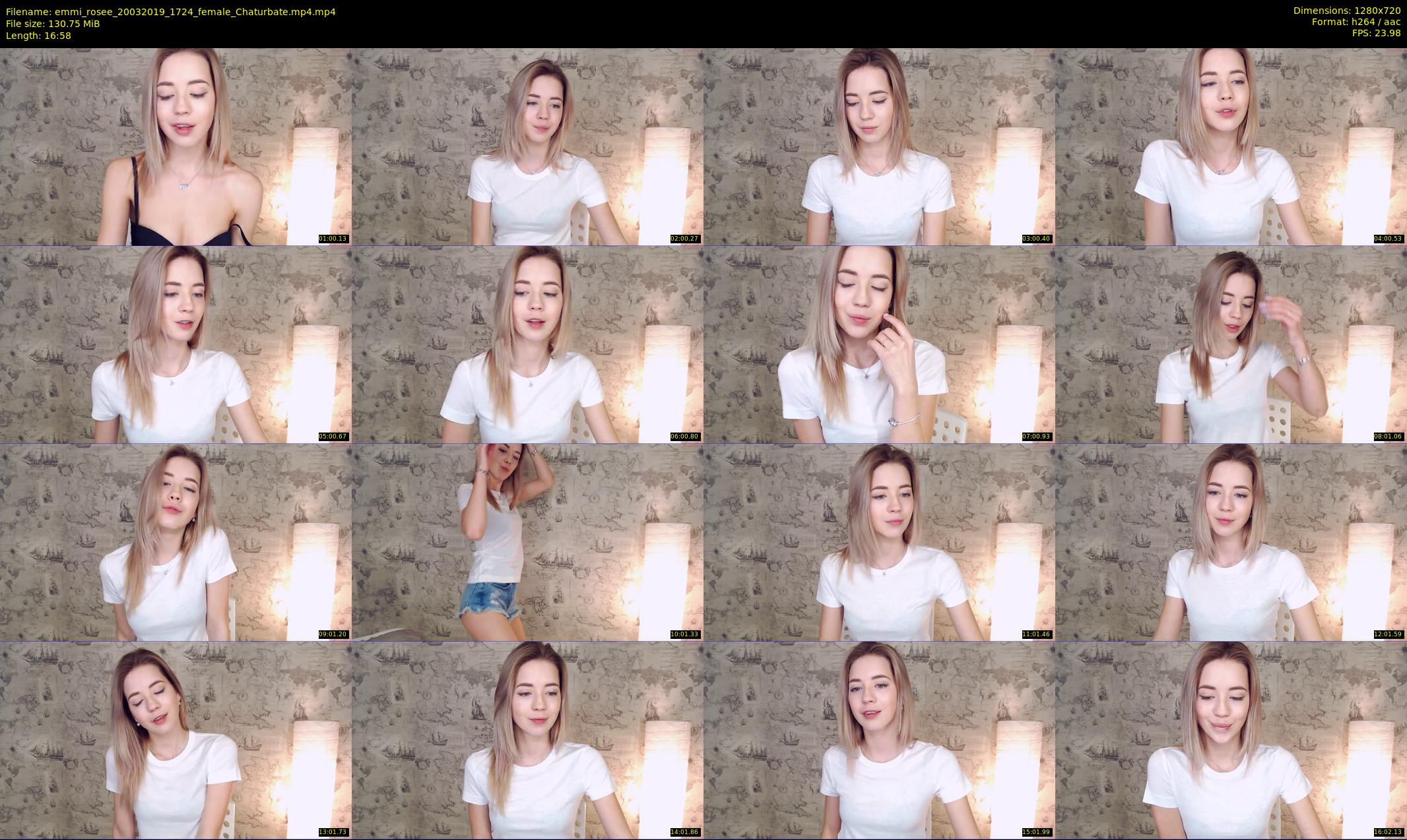 emmi_rosee — 17 minute Chaturbate female cam show recording, 720p, Mar 20, 2019
