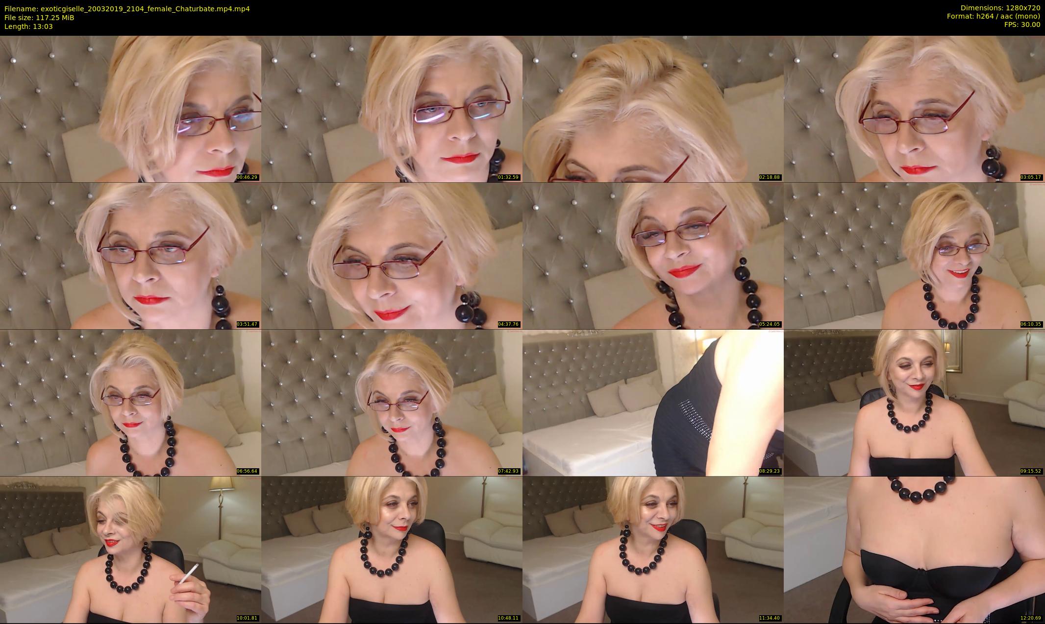 exoticgiselle — 14 minute Chaturbate female cam show recording, 720p, Mar 20, 2019