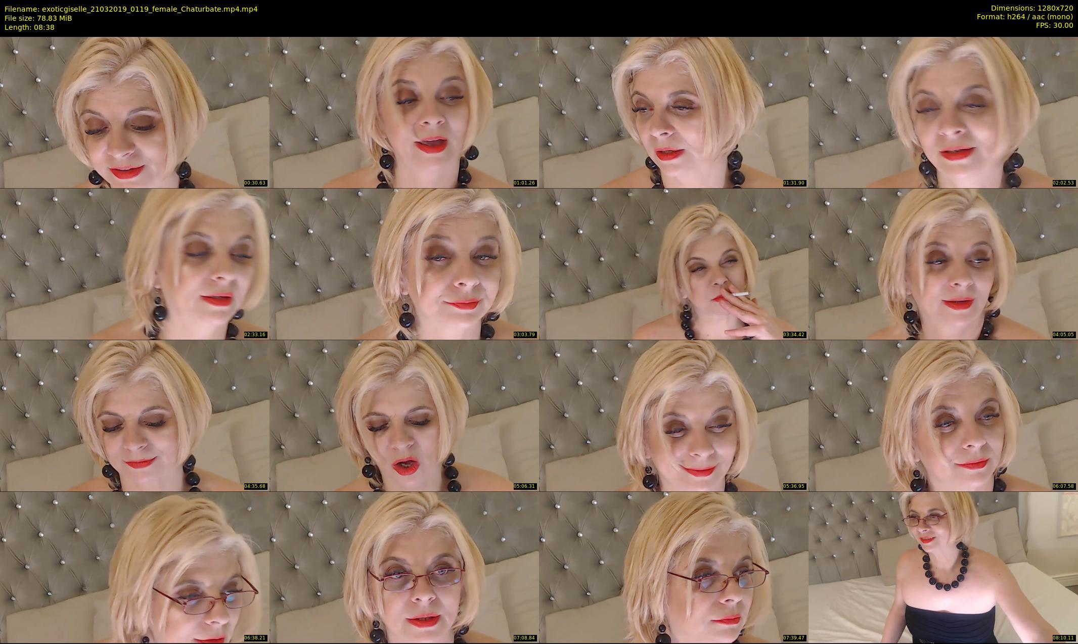 exoticgiselle — 9 minute Chaturbate female cam show recording, 720p, Mar 21, 2019