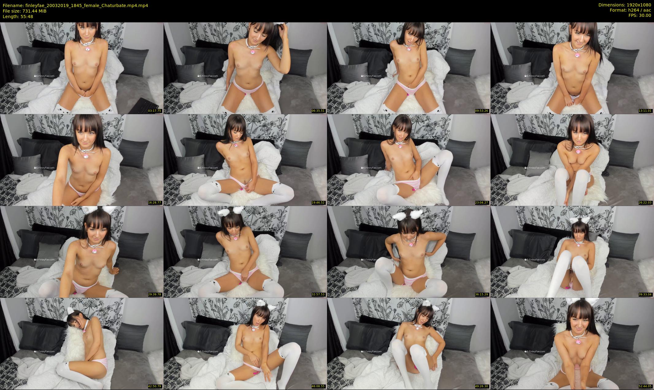 finleyfae — 56 minute Chaturbate female cam show recording, 1080p, Mar 20, 2019