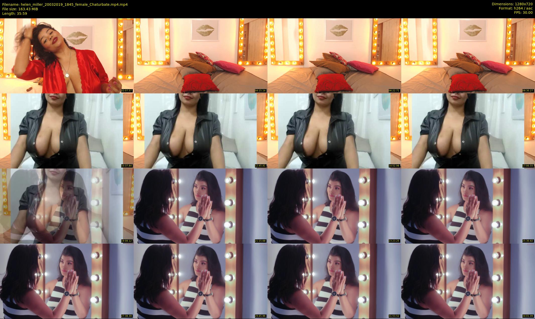 helen_miller — 36 minute Chaturbate female cam show recording, 720p, Mar 20, 2019