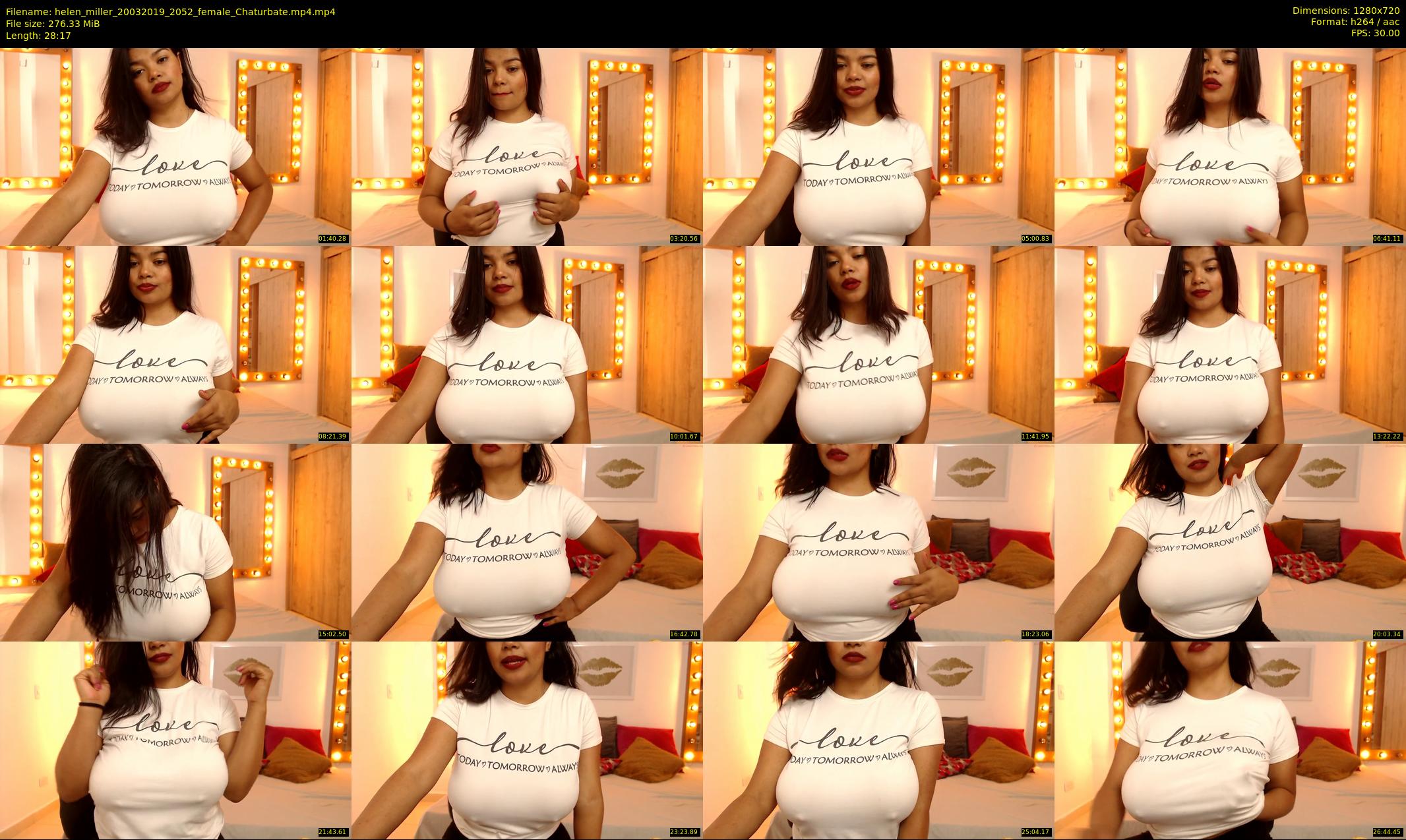 helen_miller — 29 minute Chaturbate female cam show recording, 720p, Mar 20, 2019