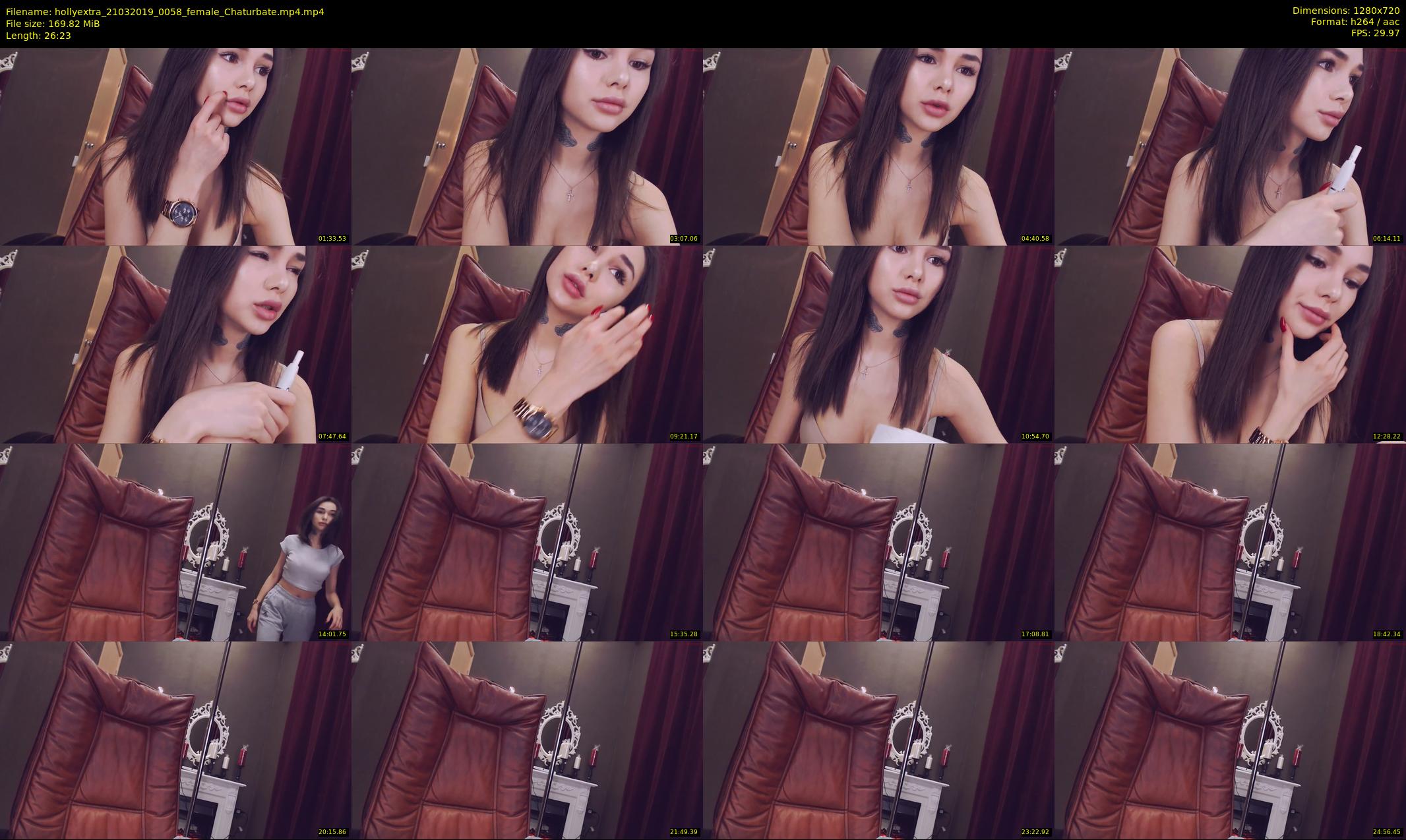 hollyextra — 27 minute Chaturbate female cam show recording, 720p, Mar 21, 2019