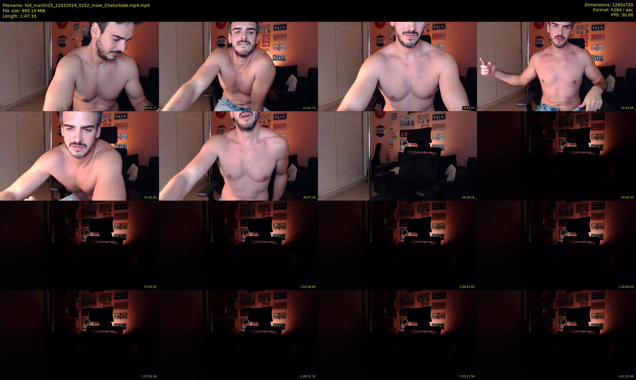 hot_martin25 — 108 minute Chaturbate male cam show recording, 720p, Mar 21, 2019