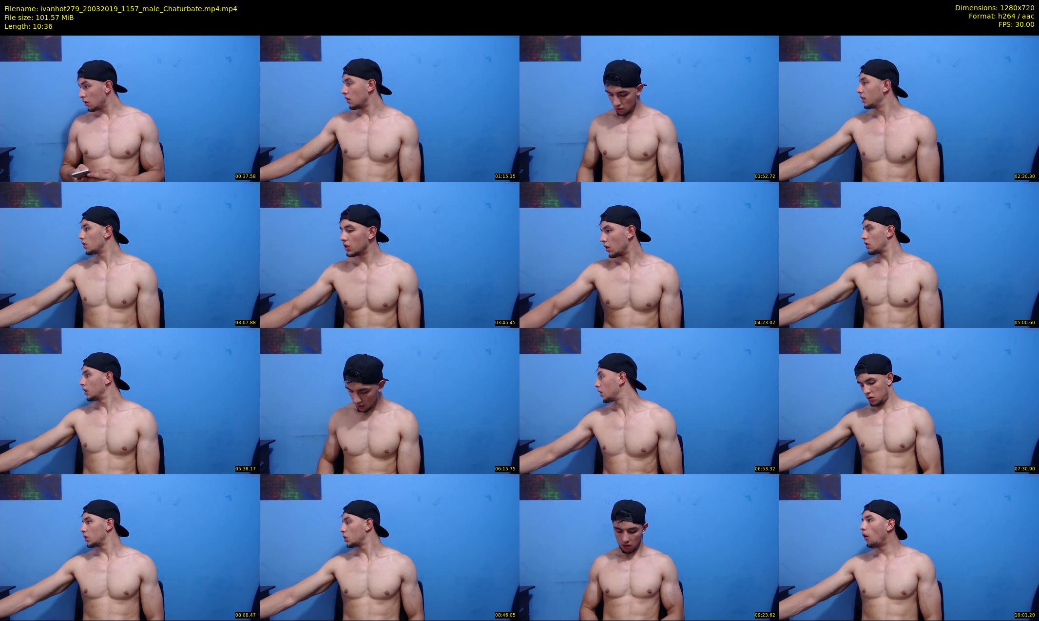 ivanhot279 — 11 minute Chaturbate male cam show recording, 720p, Mar 20, 2019