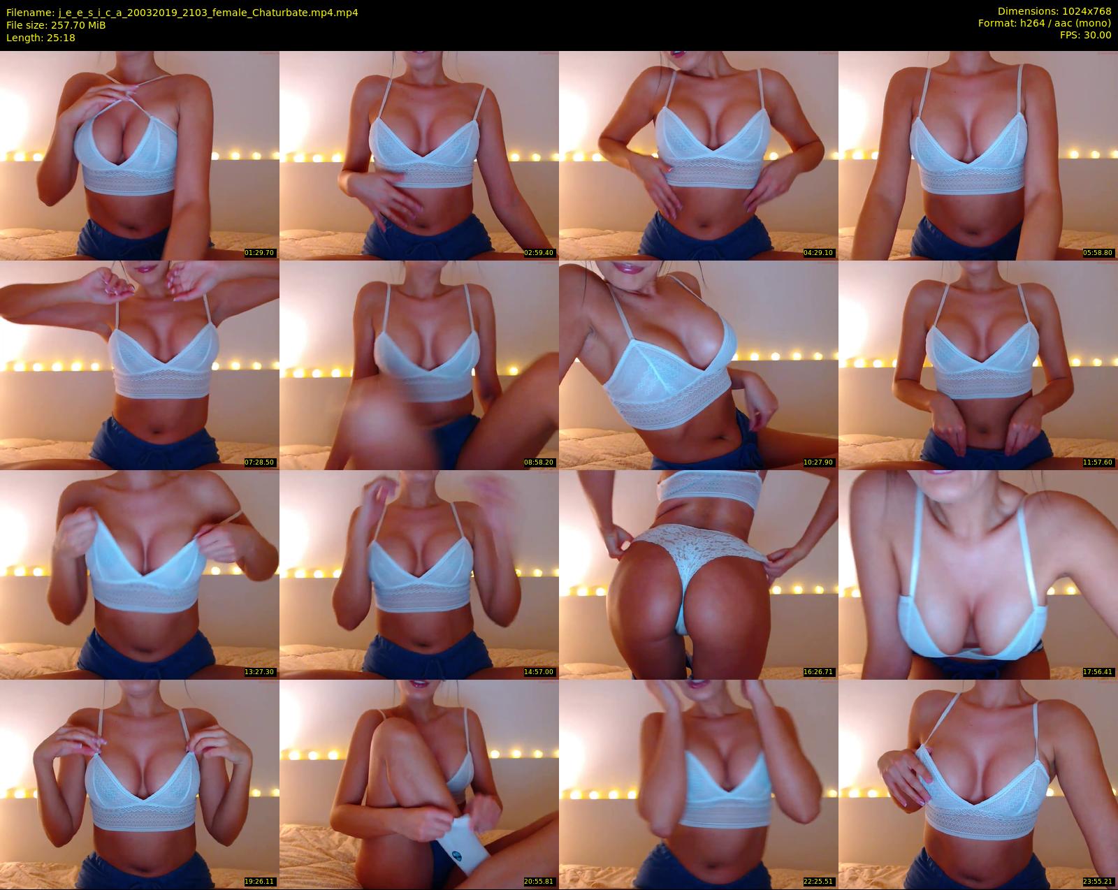 j_e_e_s_i_c_a — 26 minute Chaturbate female cam show recording, 720p, Mar 20, 2019