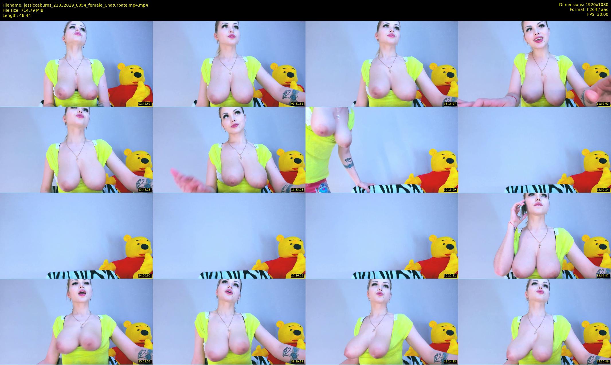 jessiccaburns — 47 minute Chaturbate female cam show recording, 1080p, Mar 21, 2019