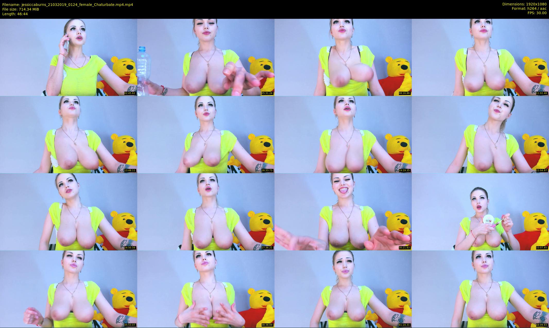 jessiccaburns — 47 minute Chaturbate female cam show recording, 1080p, Mar 21, 2019