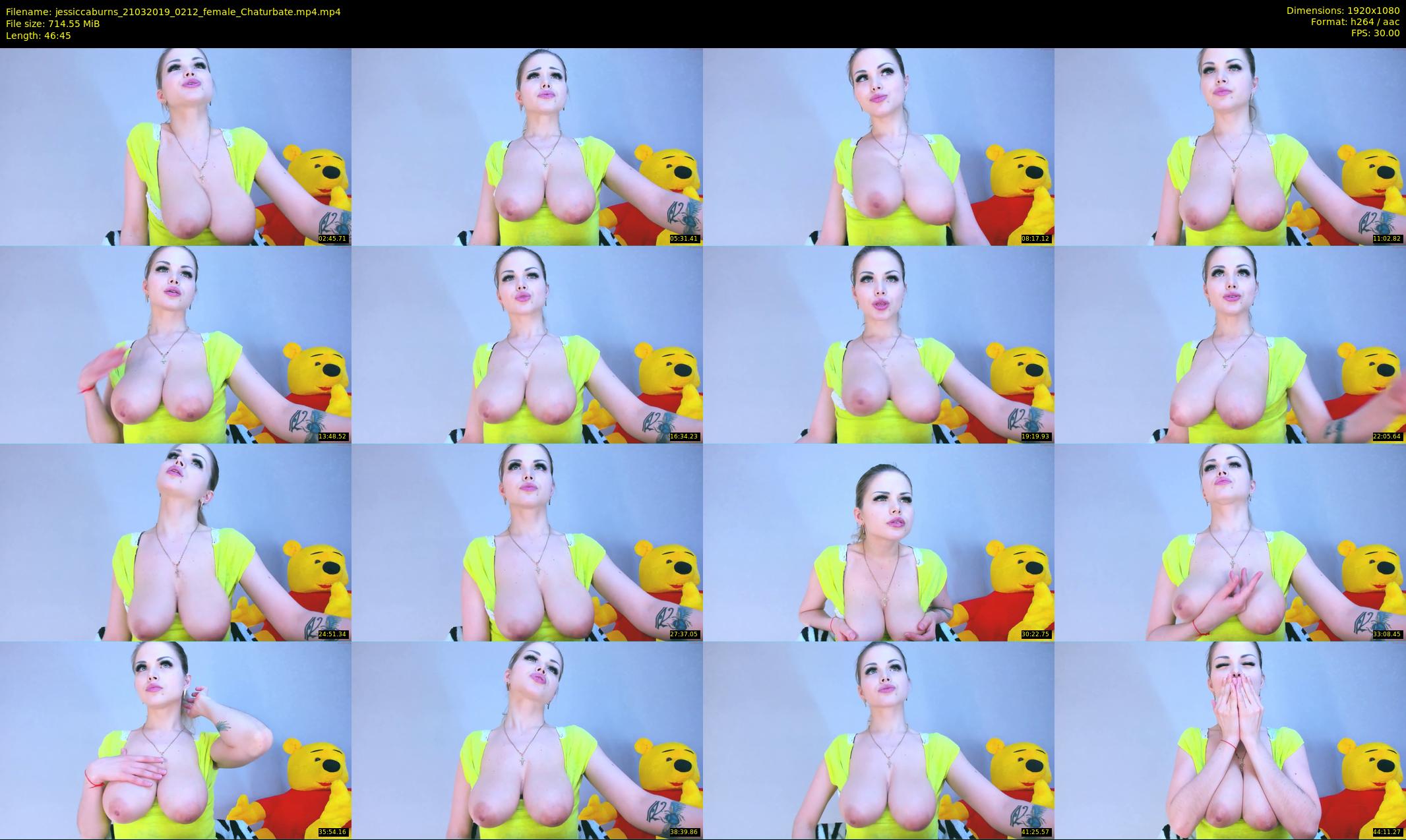jessiccaburns — 47 minute Chaturbate female cam show recording, 1080p, Mar 21, 2019