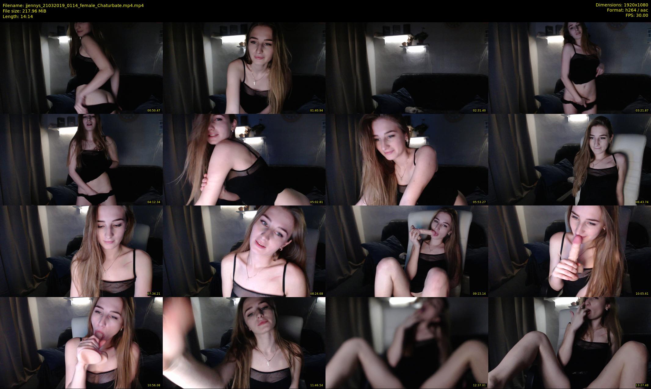 jjennys — 15 minute Chaturbate female cam show recording, 1080p, Mar 21, 2019