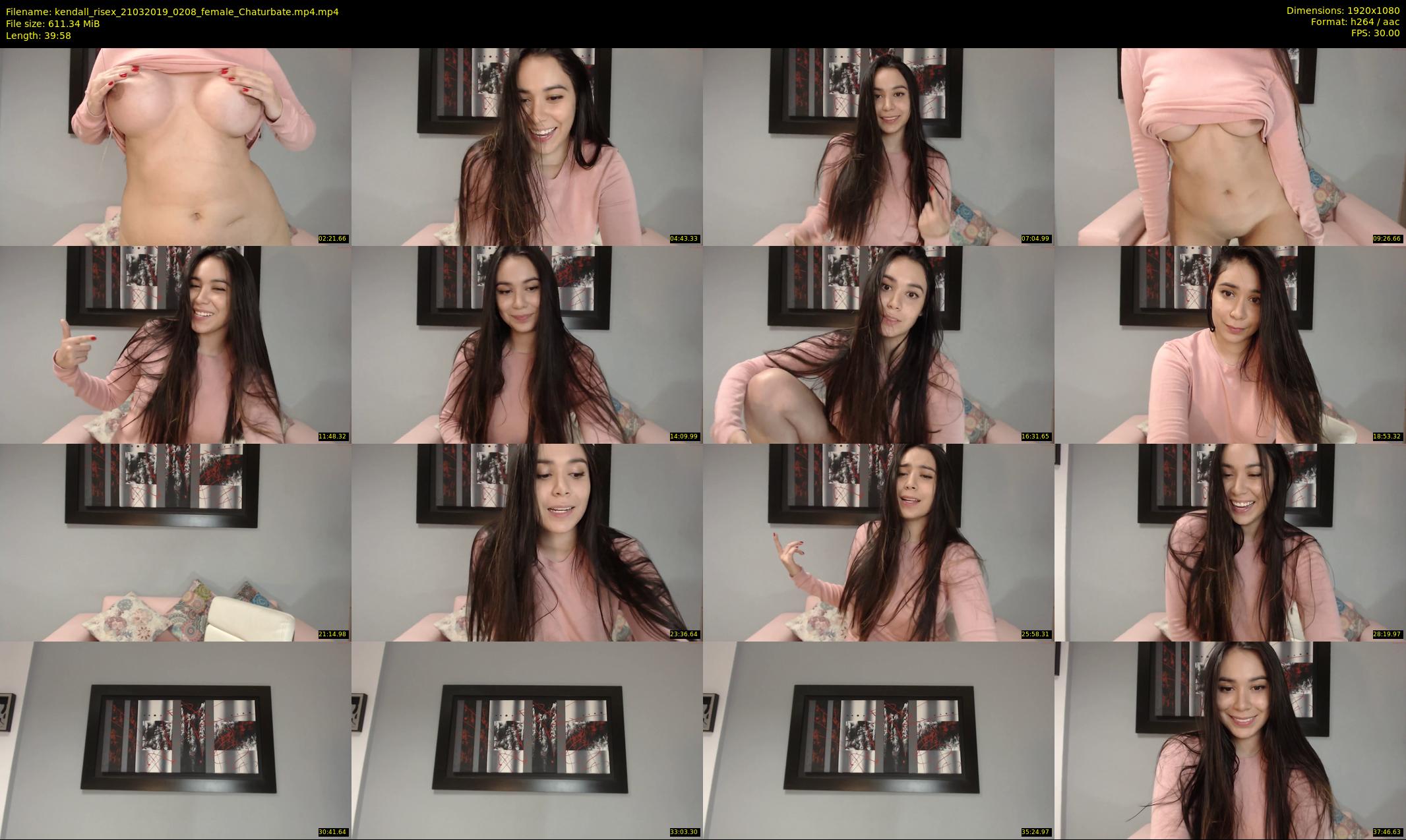 kendall_risex — 40 minute Chaturbate female cam show recording, 1080p, Mar 21, 2019
