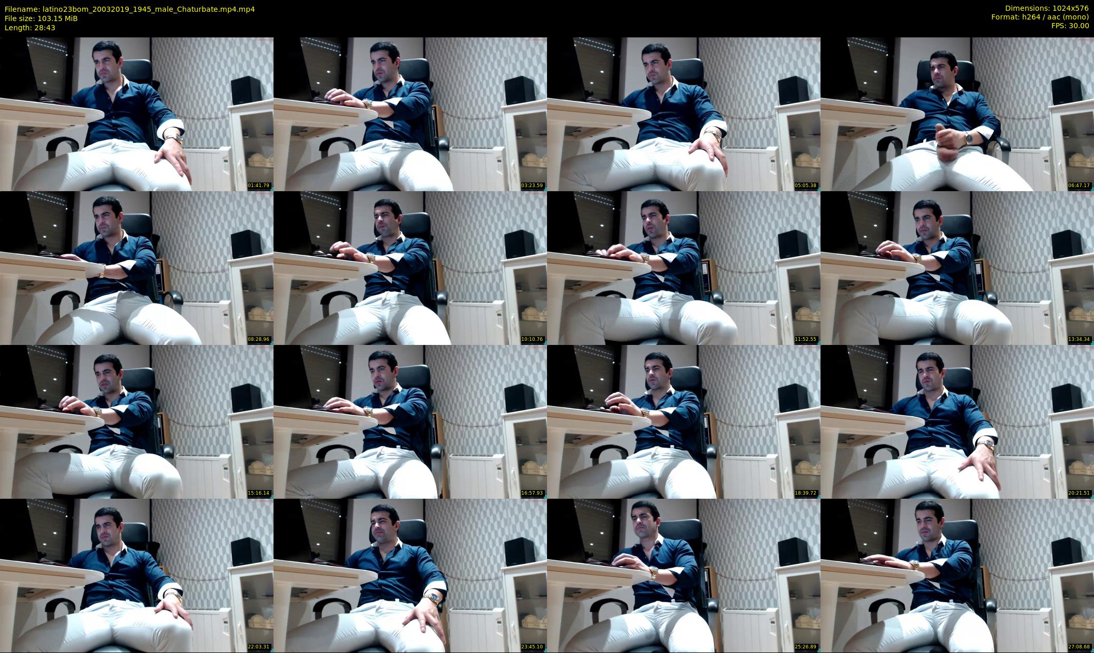 latino23bom — 29 minute Chaturbate male cam show recording, 480p, Mar 20, 2019