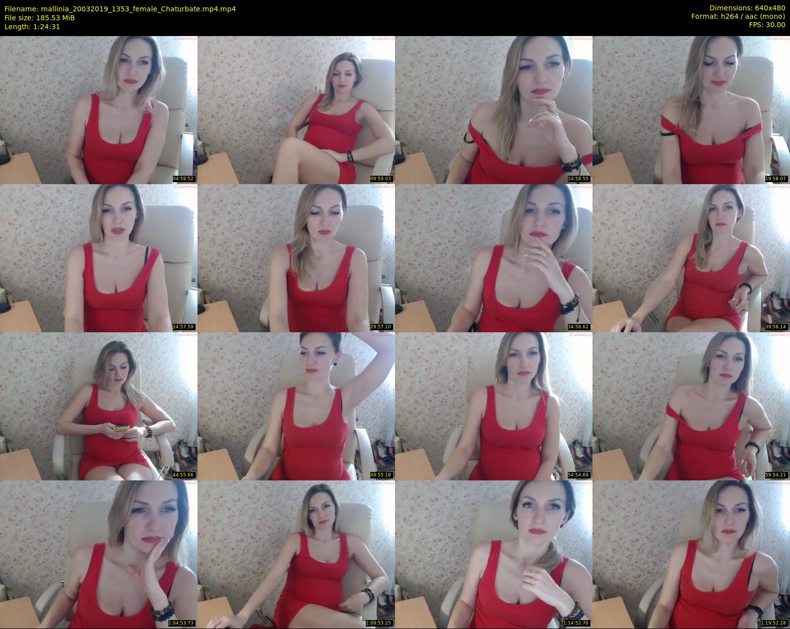 mallinia — 85 minute Chaturbate female cam show recording, 480p, Mar 20, 2019