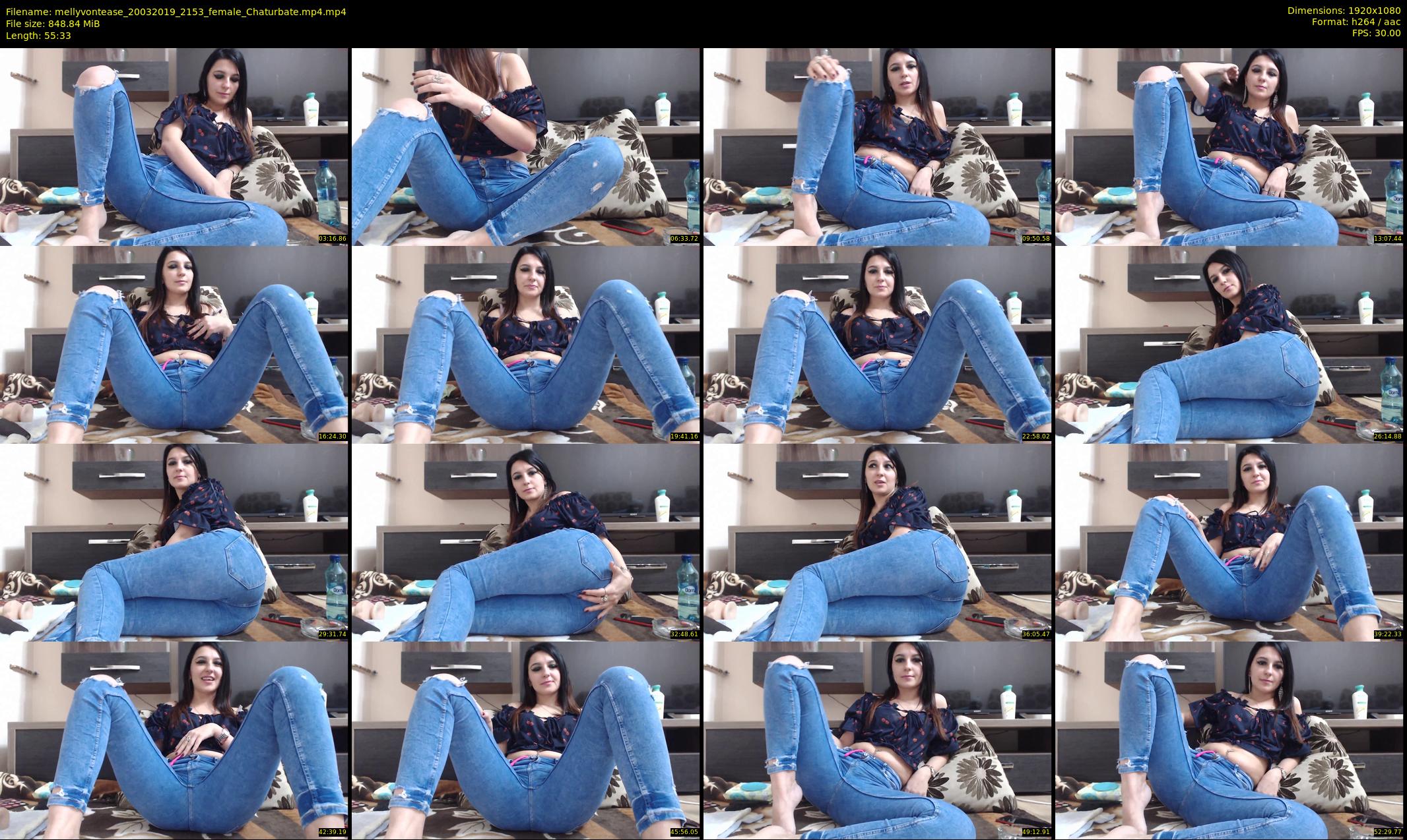 mellyvontease — 56 minute Chaturbate female cam show recording, 1080p, Mar 20, 2019