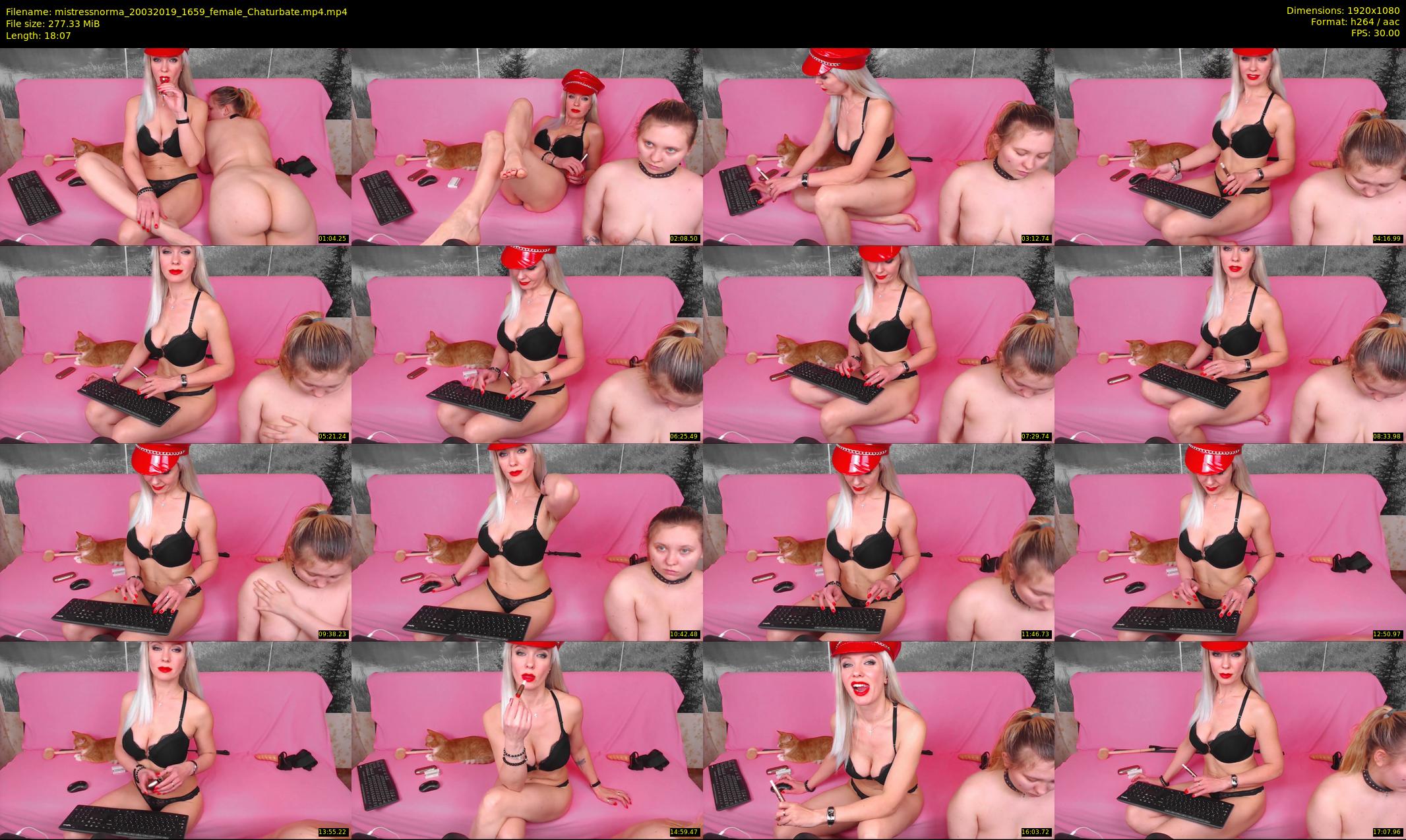 mistressnorma — 19 minute Chaturbate female cam show recording, 1080p, Mar 20, 2019