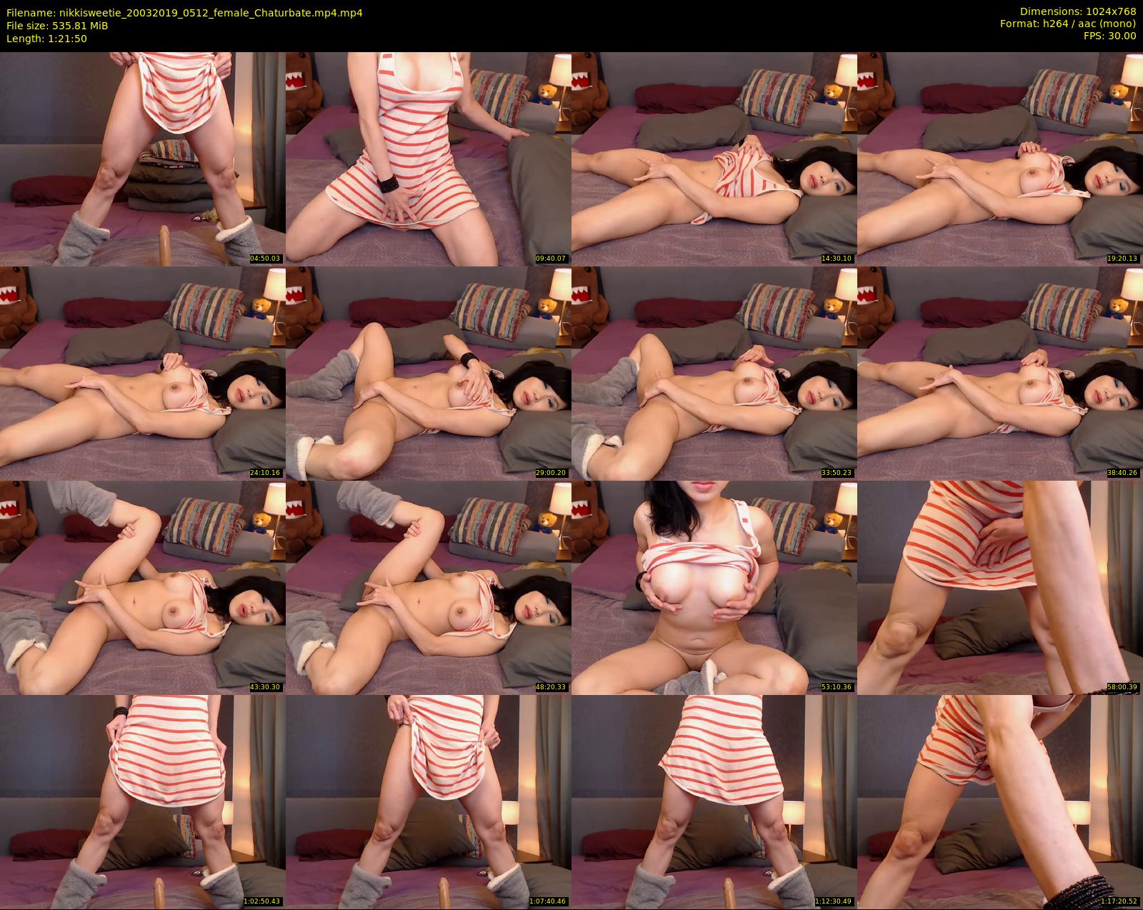 nikkisweetie — 82 minute Chaturbate female cam show recording, 720p, Mar 20, 2019